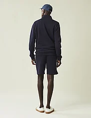 Lexington Clothing - Terrance Organic Cotton Half-Zip Sweatshirt - collegepaidat - dark blue - 3