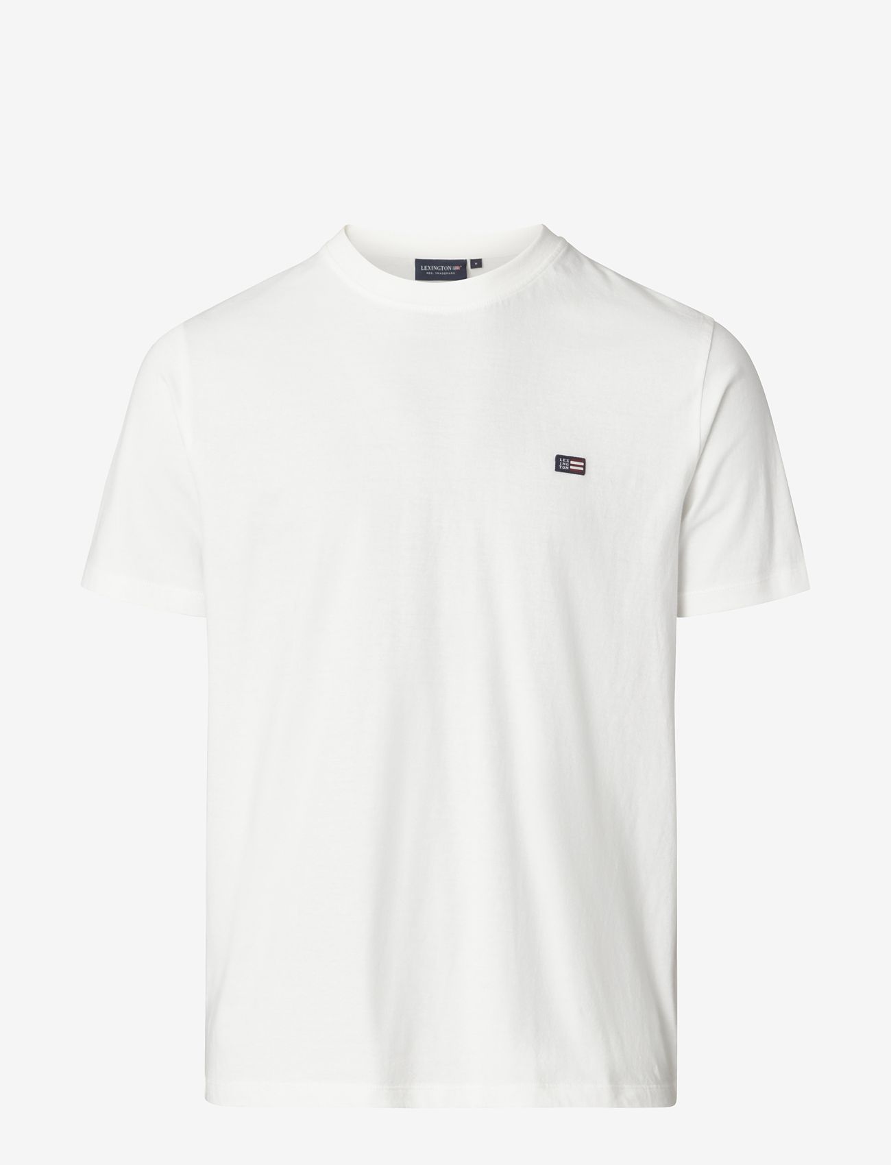 Lexington Clothing - Max Classic Organic Cotton Tee - white - 0