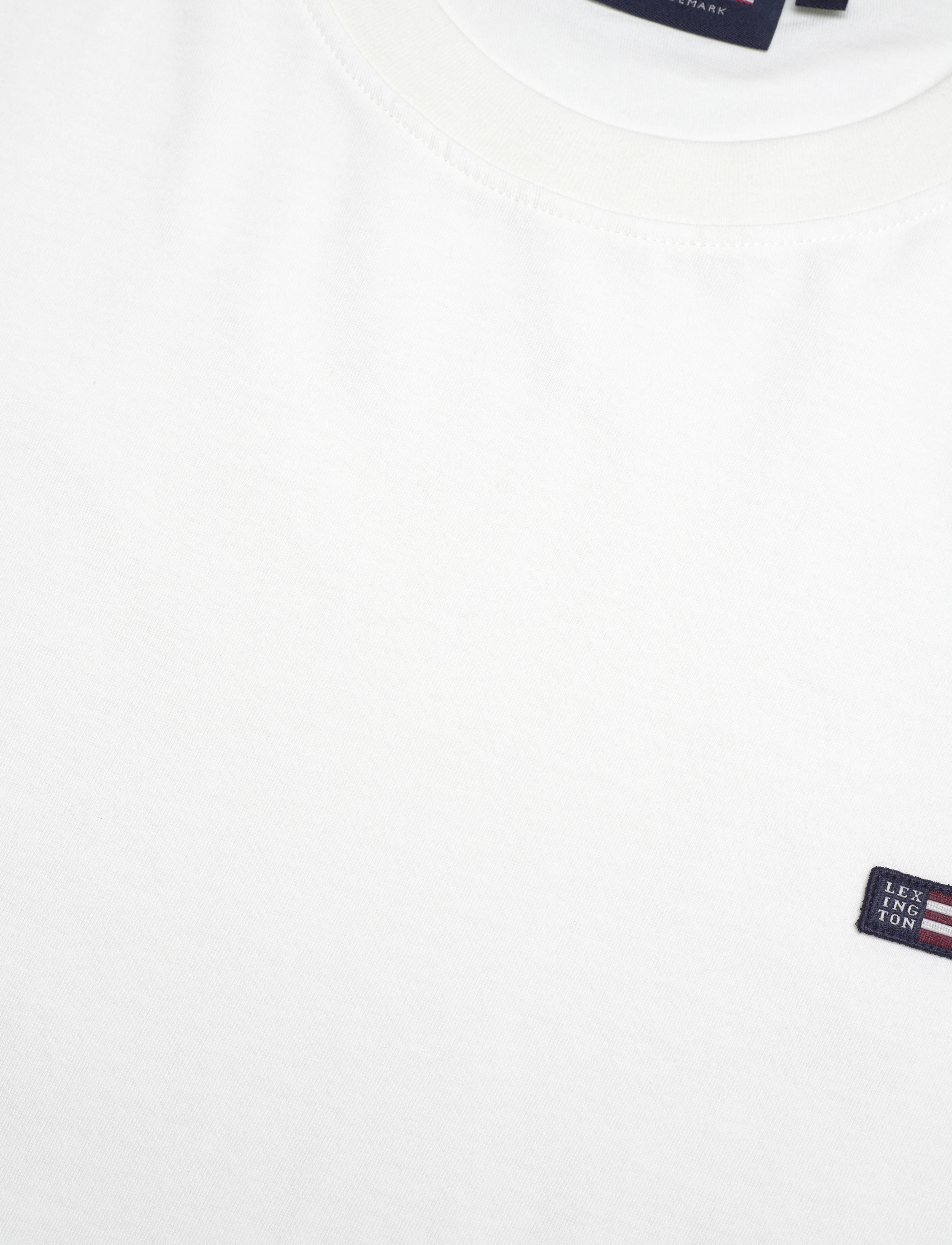 Lexington Clothing - Max Classic Organic Cotton Tee - white - 2