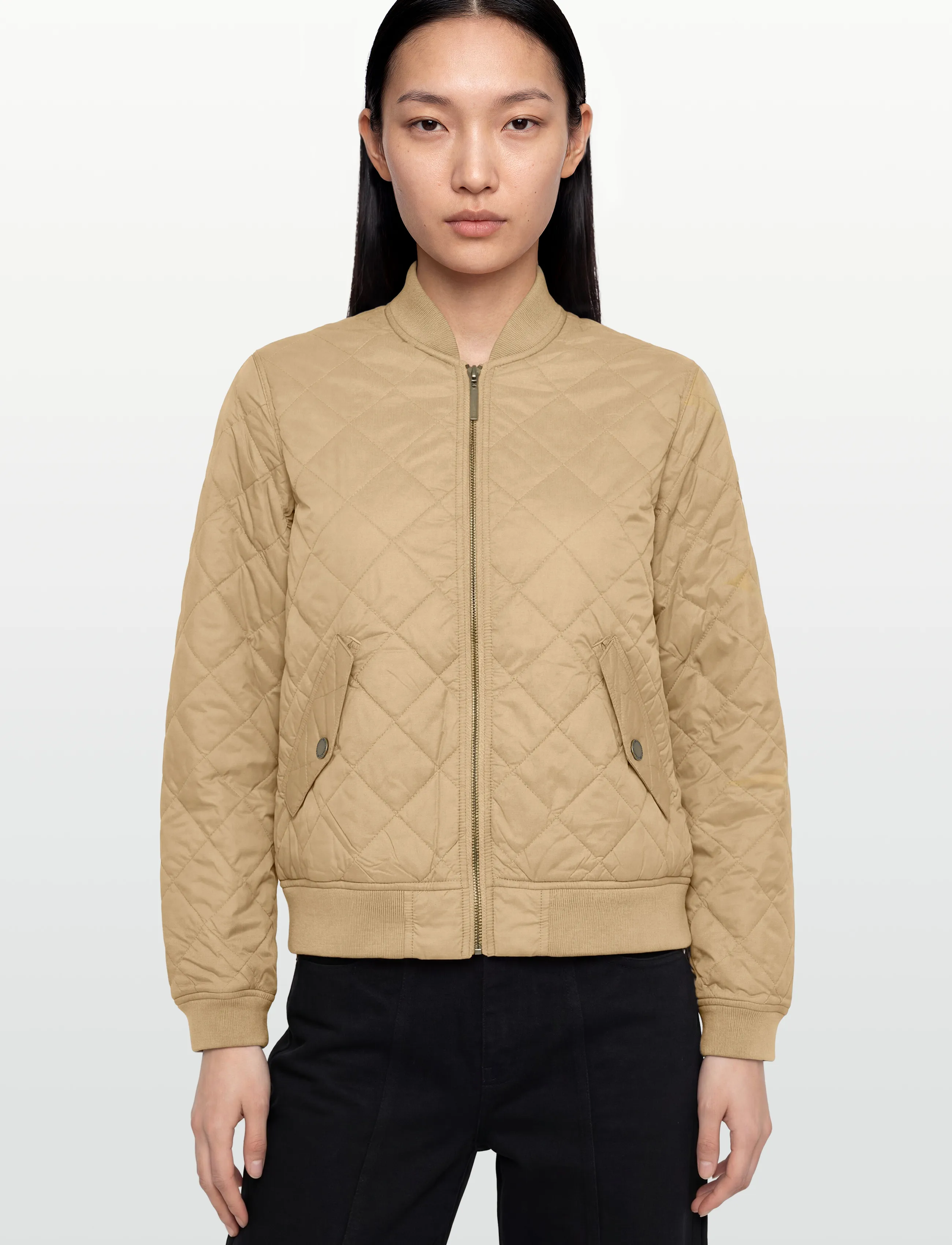 Lexington Clothing - Greta Quilted Jacket - frühlingsjacken - camel - 3