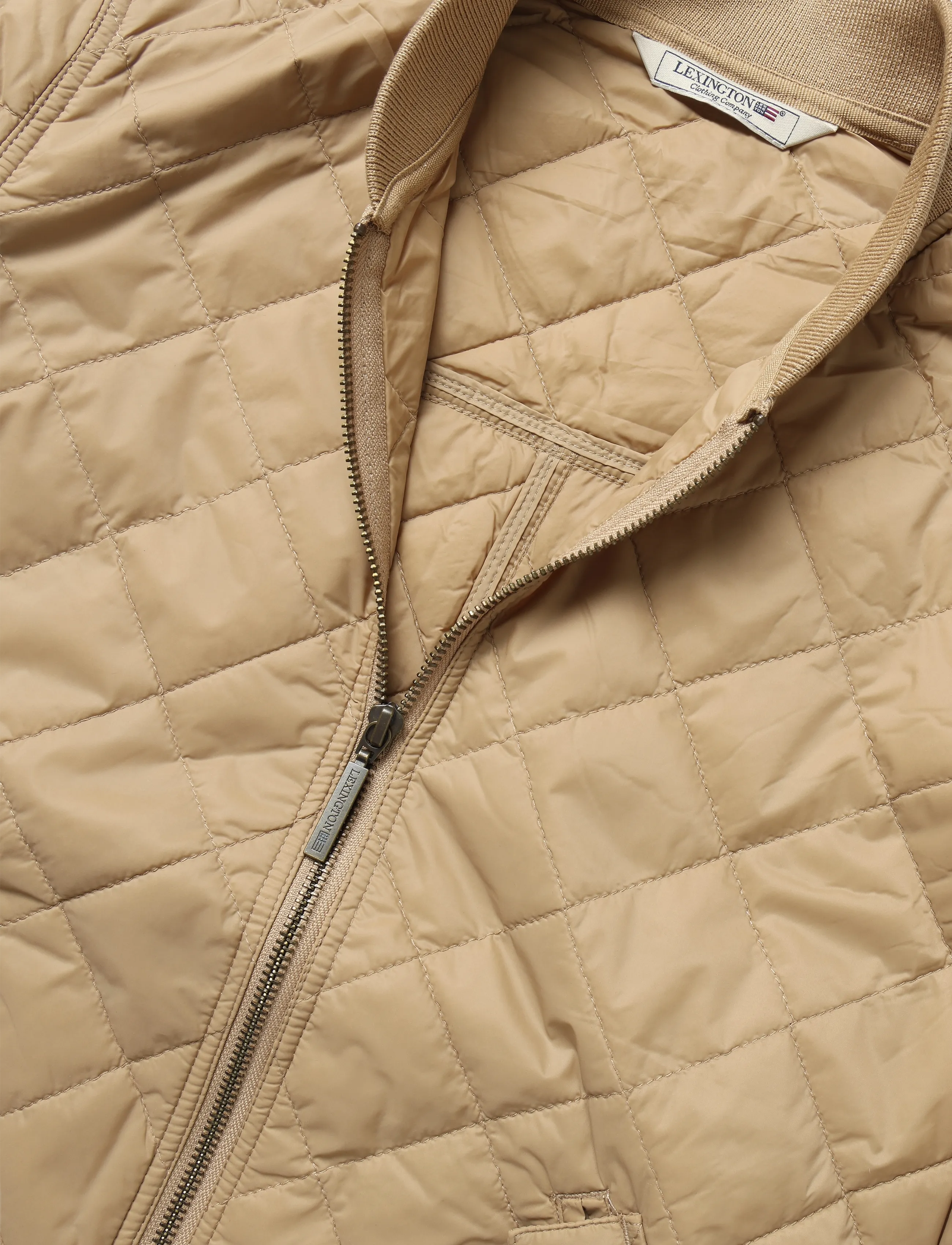 Lexington Clothing - Greta Quilted Jacket - frühlingsjacken - camel - 5