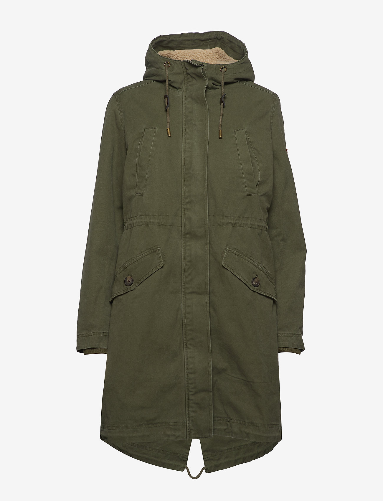 Lexington Clothing - Vera Cotton Parka - hunter green - 1