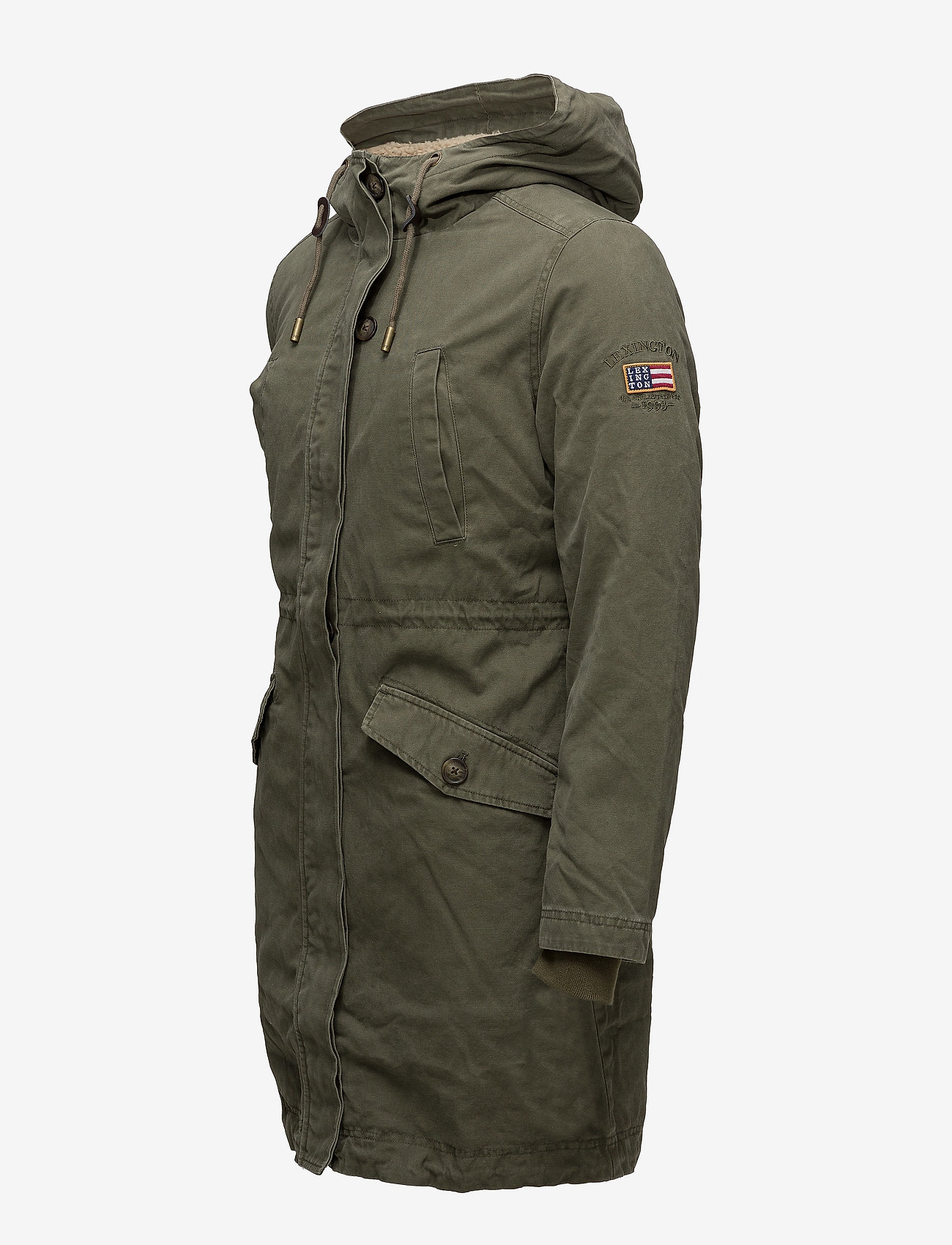 Lexington Clothing - Vera Cotton Parka - hunter green - 3