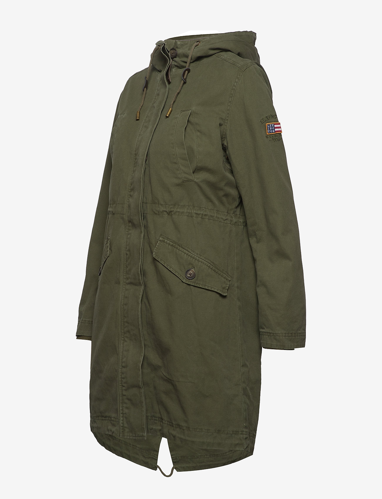 Lexington Clothing - Vera Cotton Parka - hunter green - 4