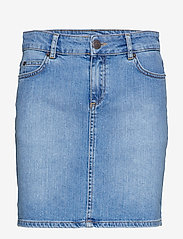 Lexington Clothing - Alexa Blue Denim Skirt - džinsiniai sijonai - lt blue denim - 0
