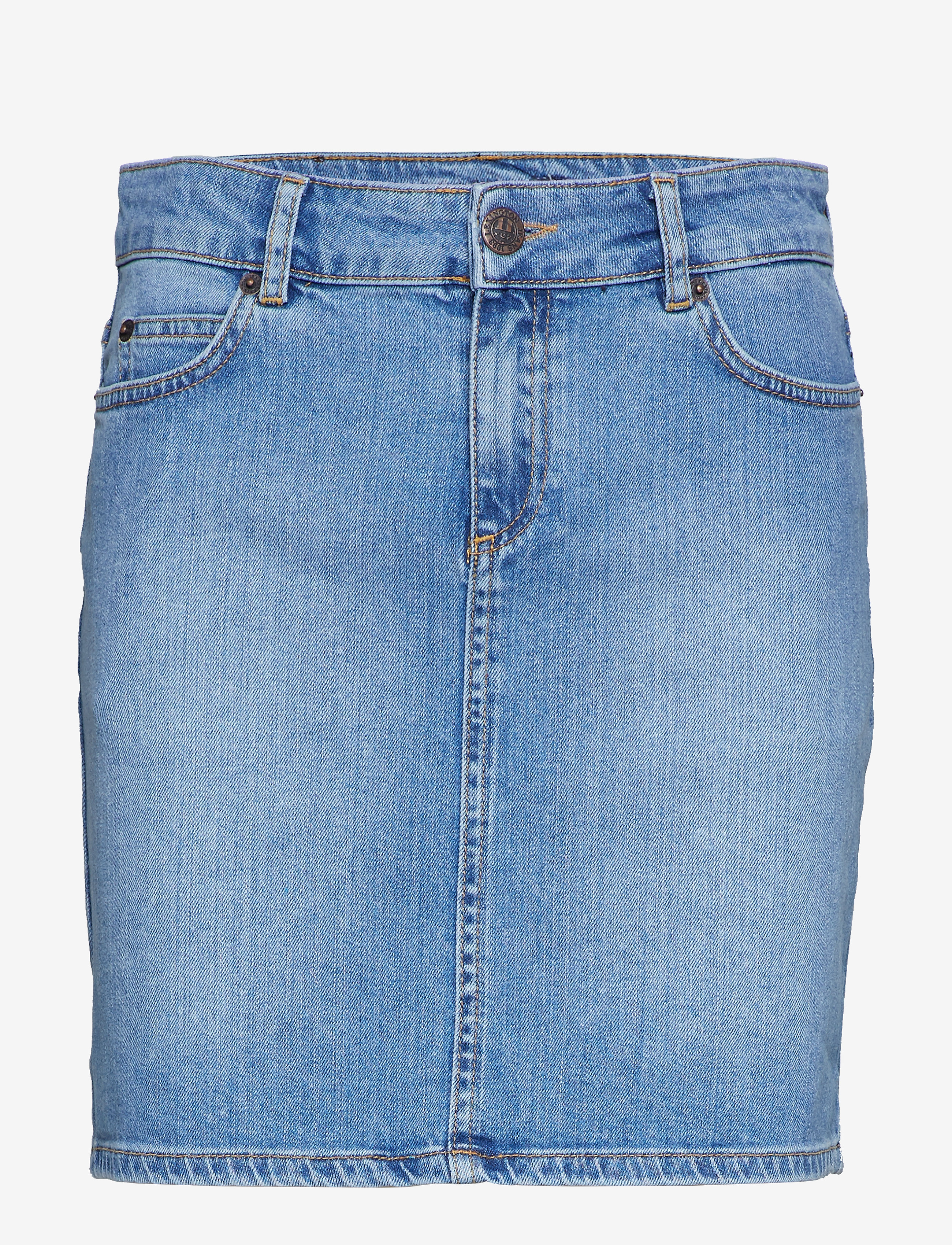 Lexington Clothing Alexa Blue Denim Skirt - Nederdele - LT BLUE DENIM / blue