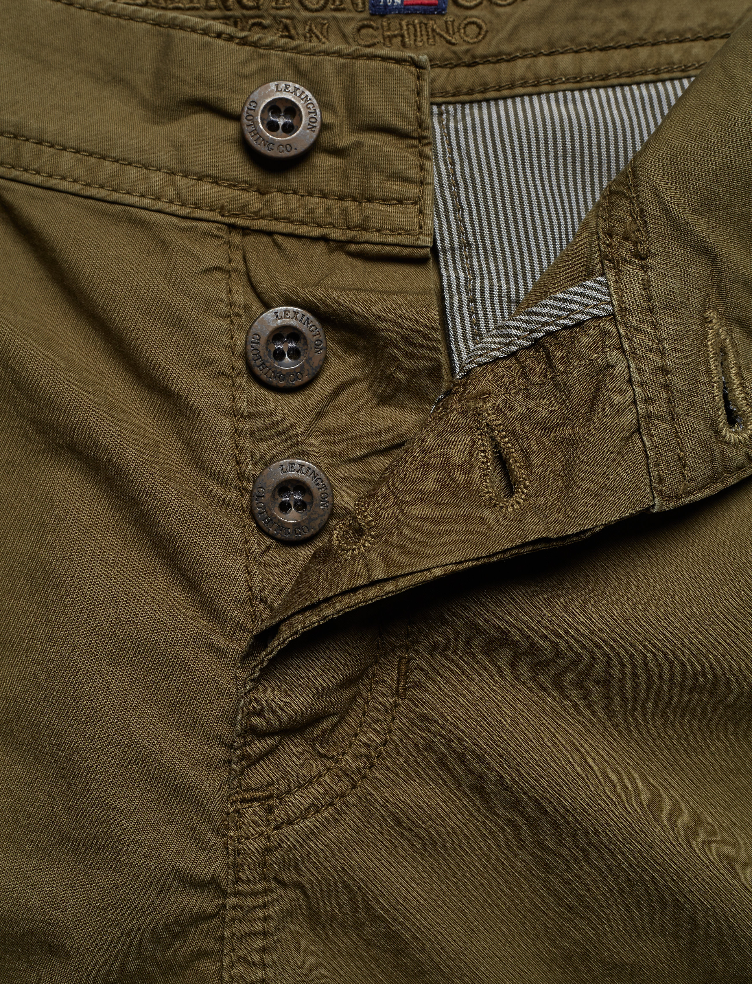 Lexington Clothing - Gail Shorts - khaki green - 3