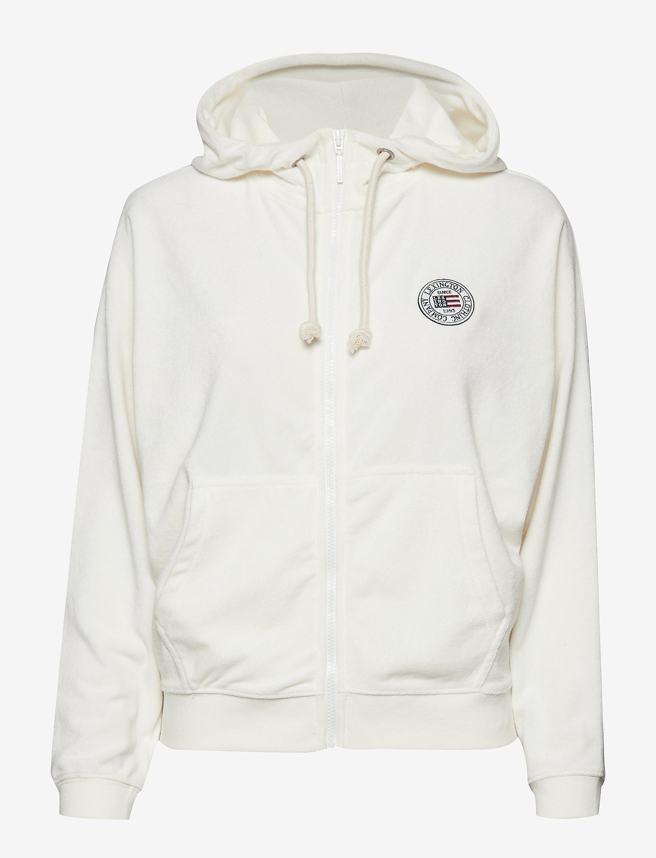 Lexington Clothing - Carolin Terry Hoodie - gardenia white - 0