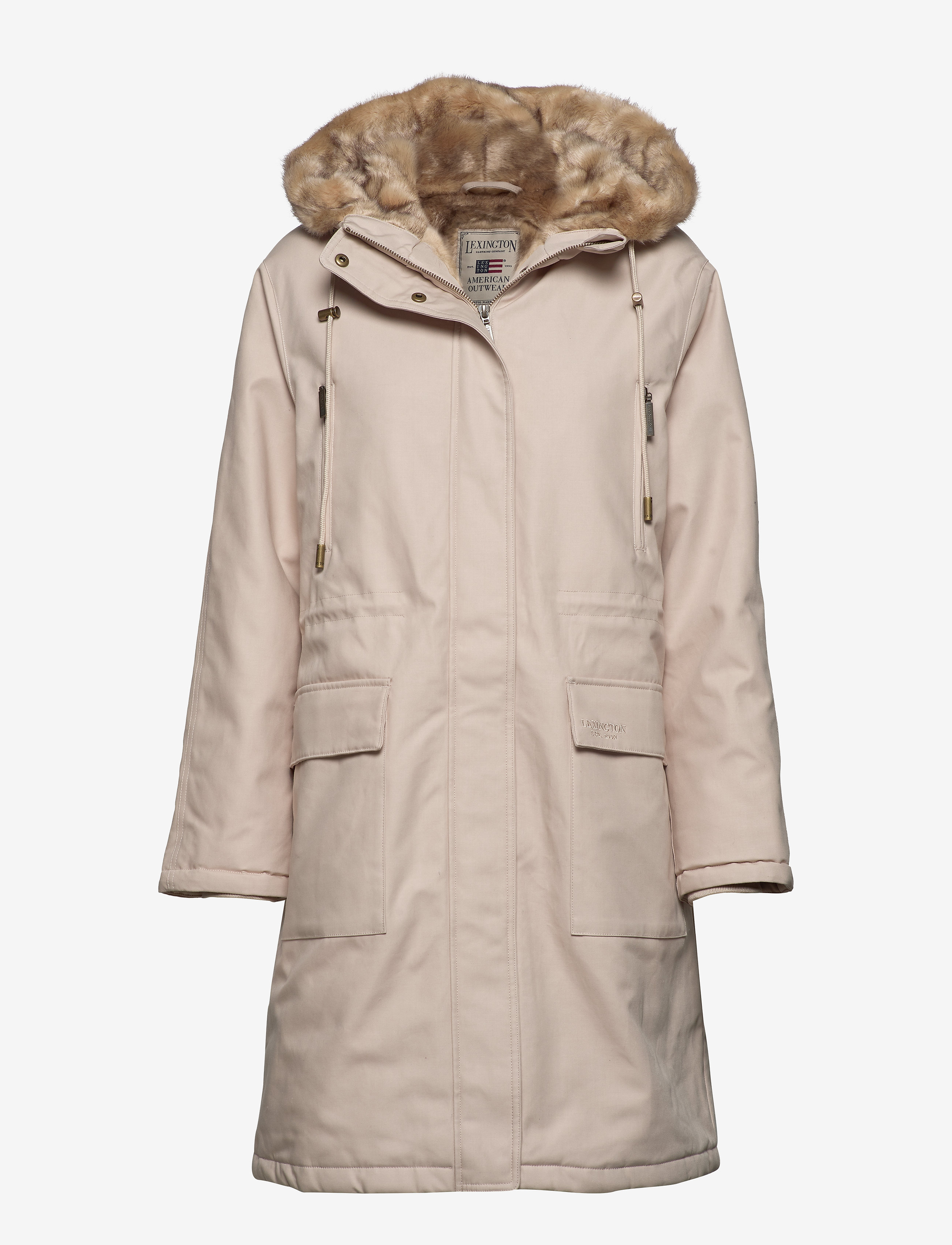 Lexington Clothing - Biella Cotton Parka - light beige - 0