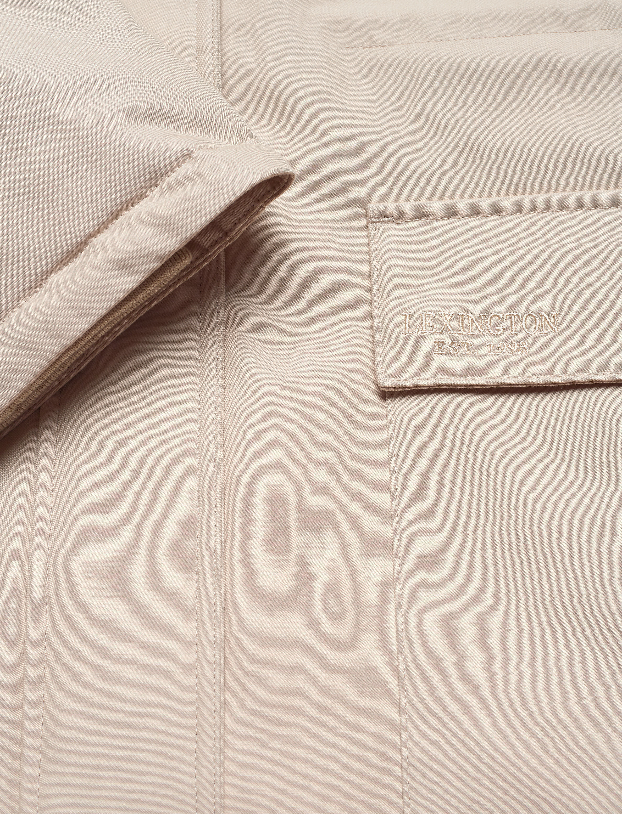 Lexington Clothing - Biella Cotton Parka - light beige - 4