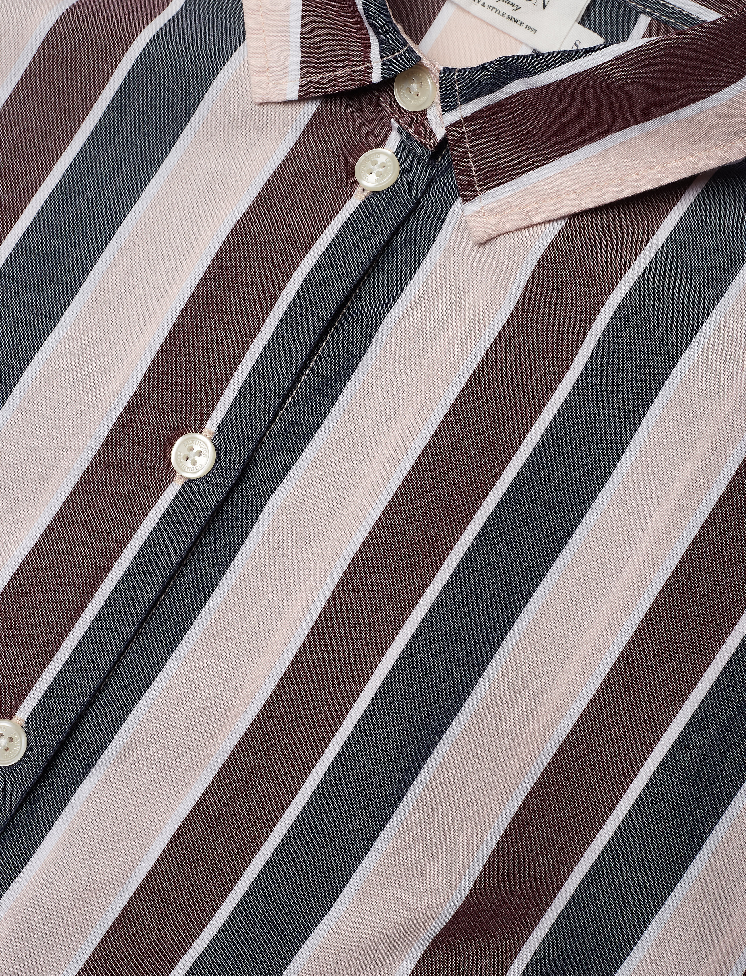 Lexington Clothing - Edith Poplin Shirt - multi stripe - 2
