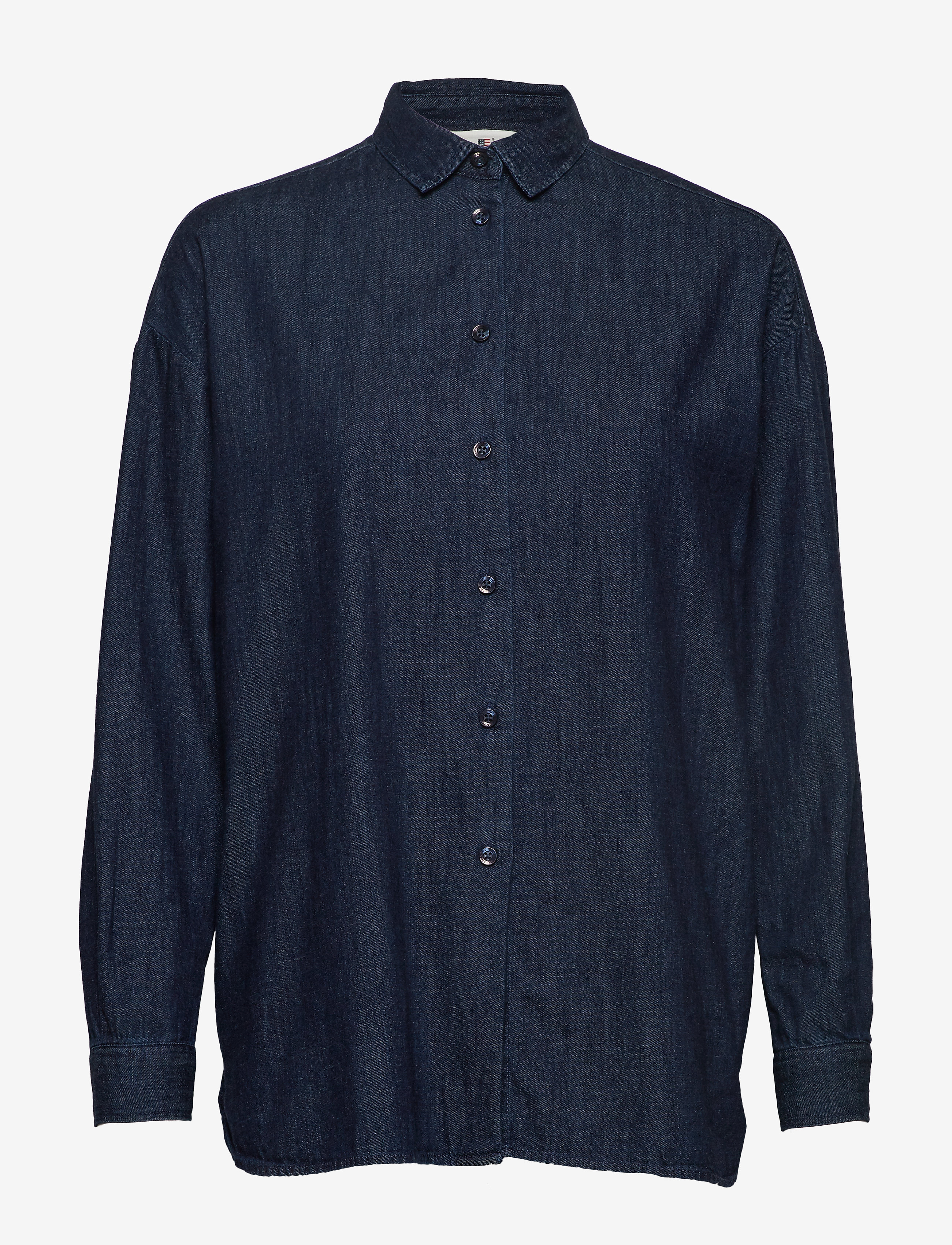 Lexington Clothing - Edith Denim Shirt - dark blue denim - 0