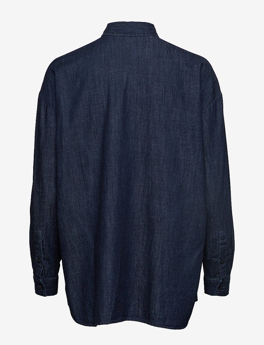 Lexington Clothing - Edith Denim Shirt - dark blue denim - 1