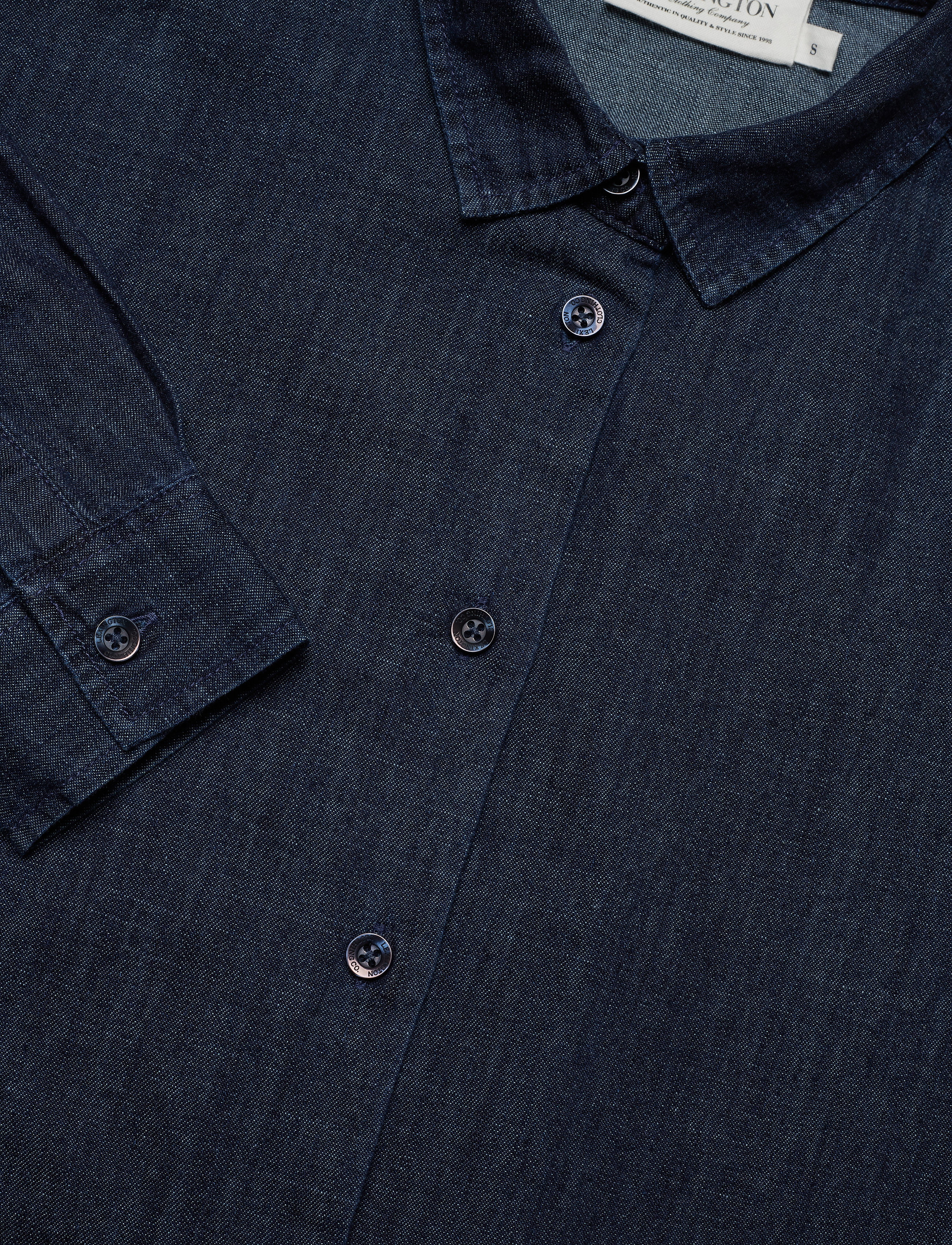 Lexington Clothing - Edith Denim Shirt - dark blue denim - 2