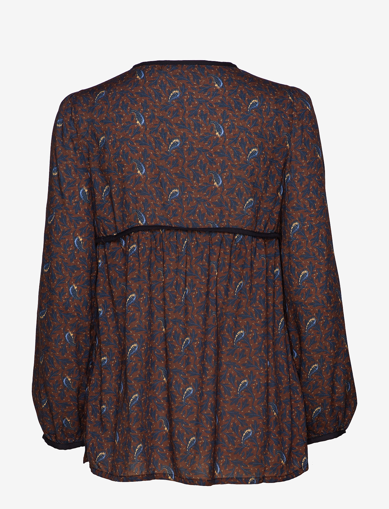 Lexington Clothing - Freya Blouse - feather print - 1