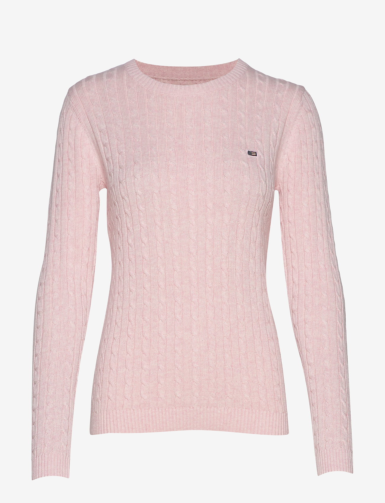 Lexington Clothing - Felizia Cable Sweater - pink melange - 0