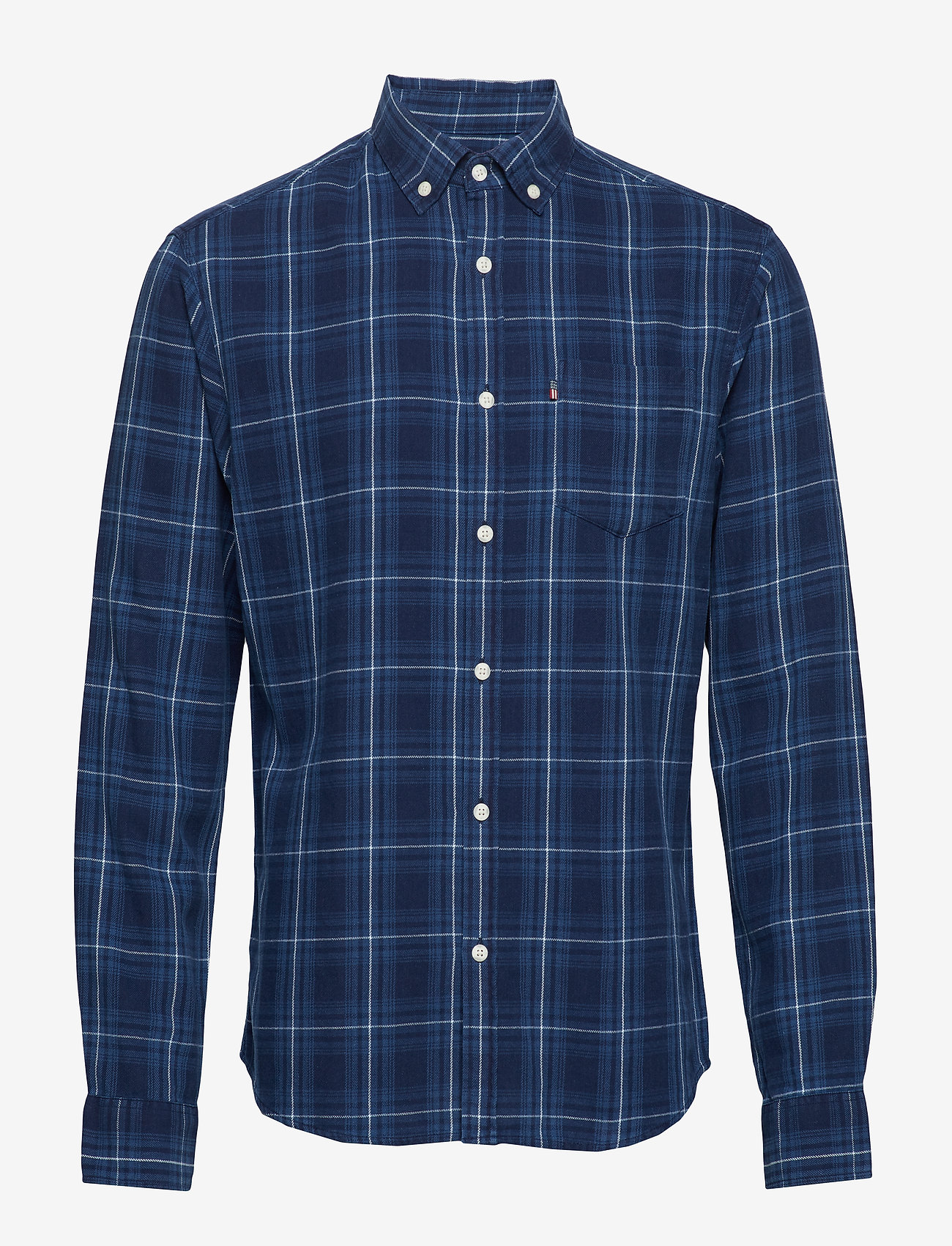 Lexington Clothing - Clive Checked Shirt - blue indigo check - 0
