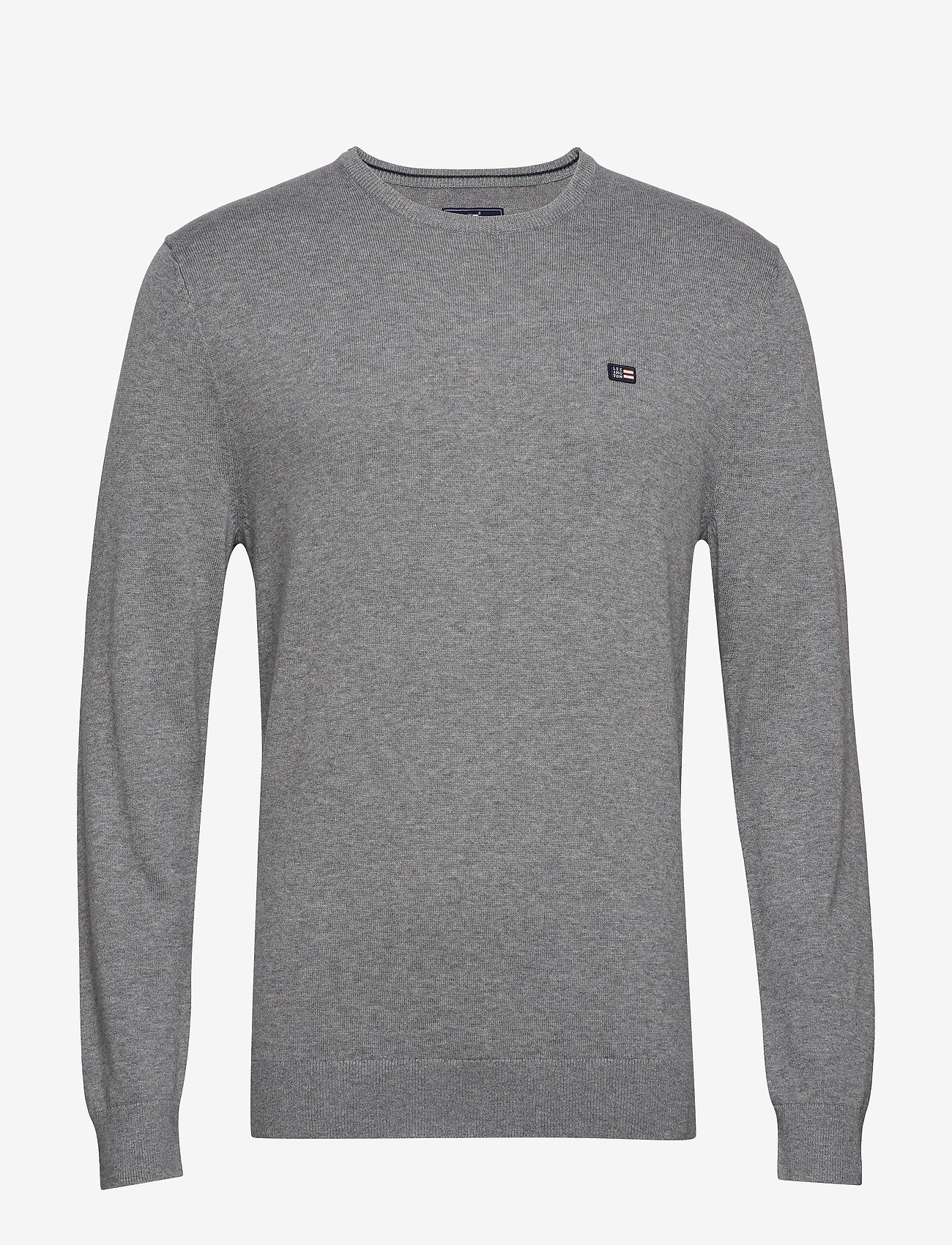 Lexington Clothing - Bradley Crew Neck Sweater - gray melange - 0