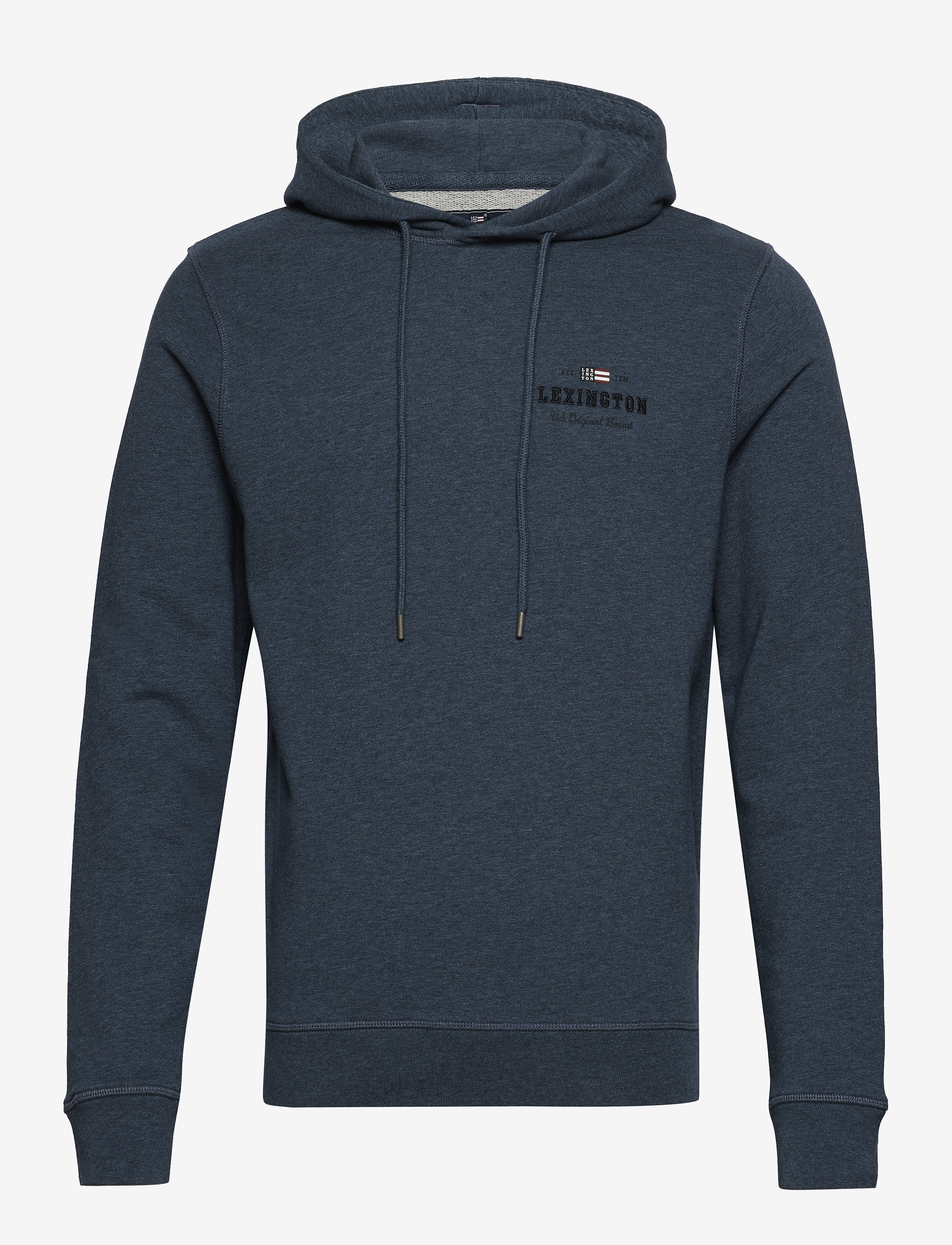 Lexington Clothing - Cooper Hood - blue melange - 0