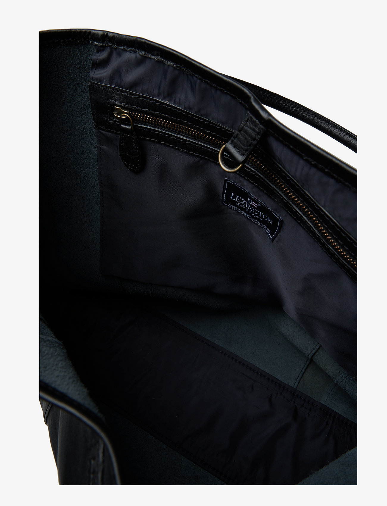 Lexington Clothing - Mayflower Leather Tote Bag - black - 5