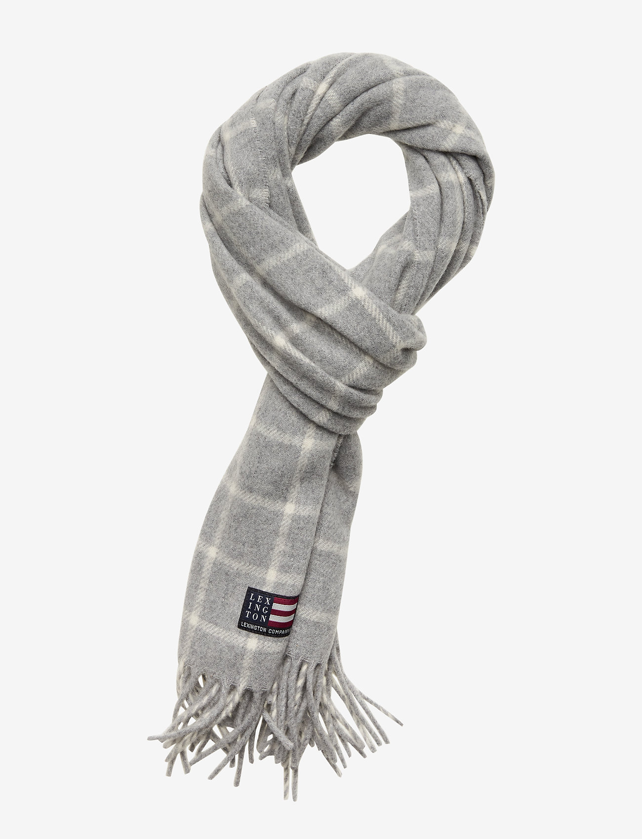 Lexington Clothing - Massachusetts Scarf - gray check - 0