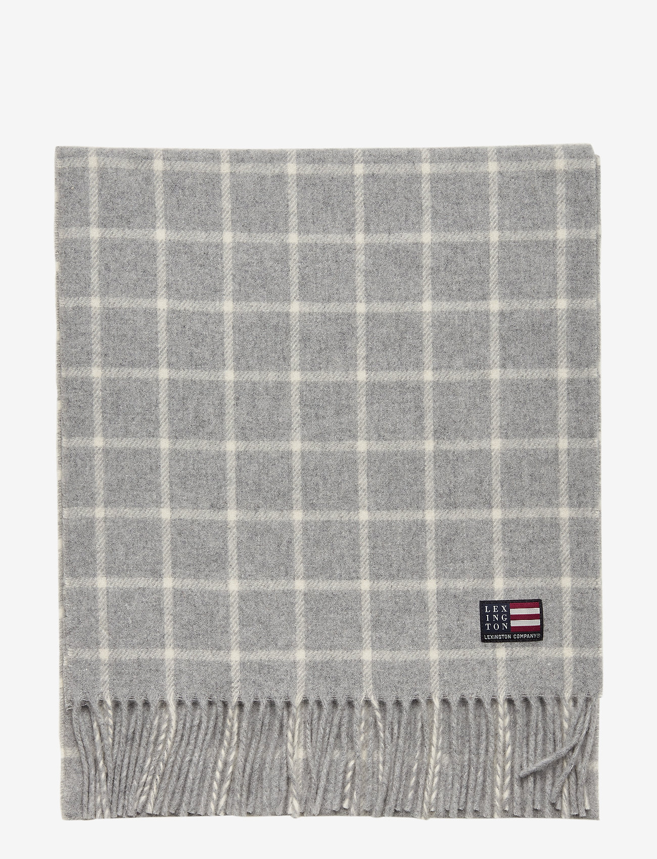 Lexington Clothing - Massachusetts Scarf - gray check - 2
