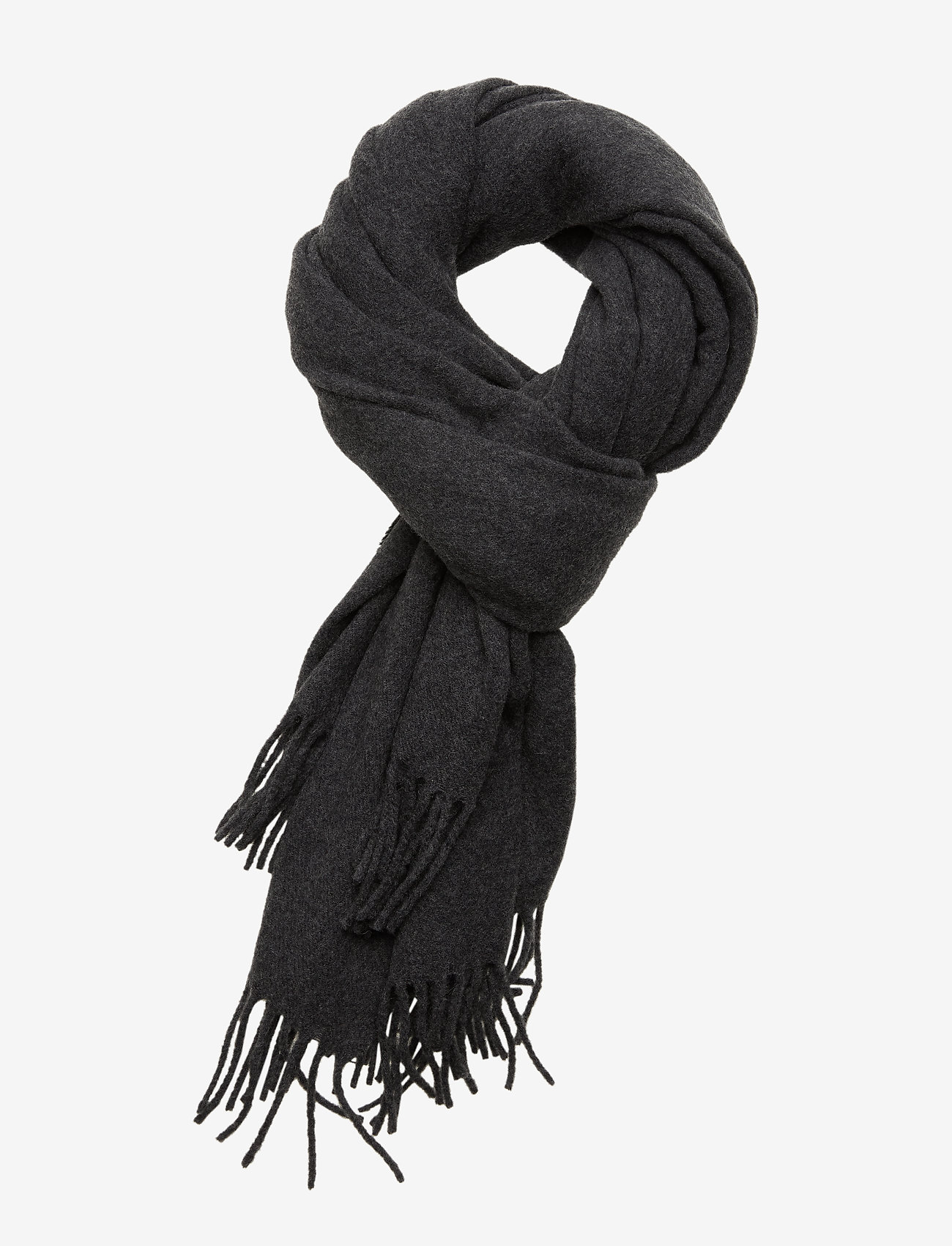 Lexington Clothing - Aurora Wool Scarf - dark gray melange - 0
