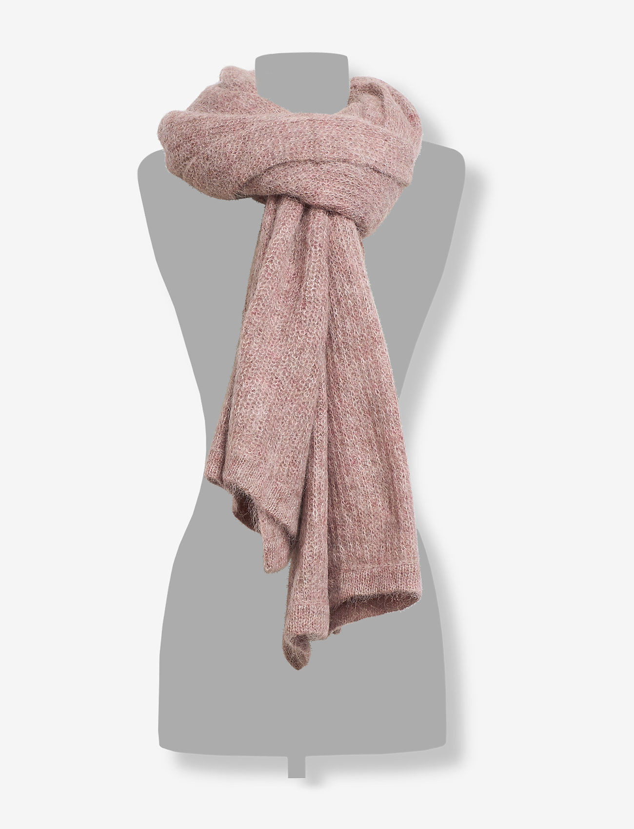 Lexington Clothing - Aberdeen Alpaca Scarf - pink melange - 1