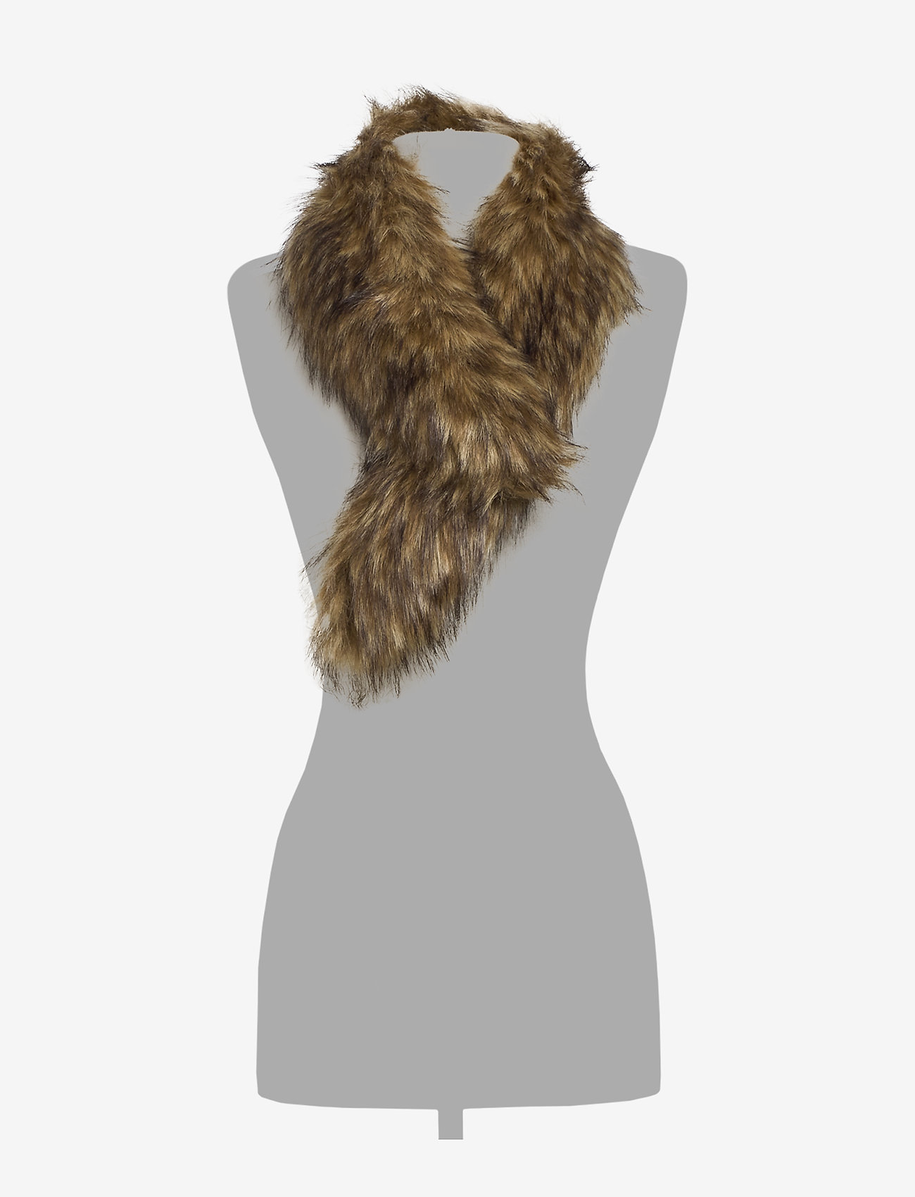 Lexington Clothing - Florence Fake Fur Collar - brown melange - 1
