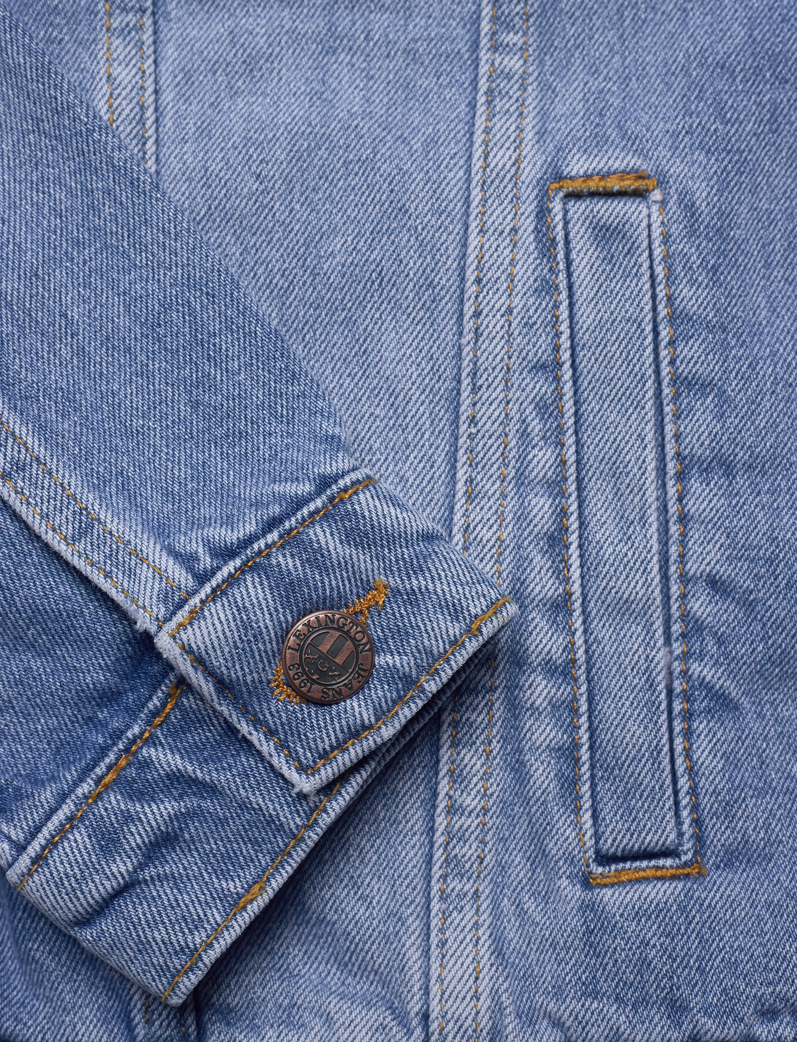 Lexington Clothing - Marcie Blue Denim Jacket - lt blue denim - 3