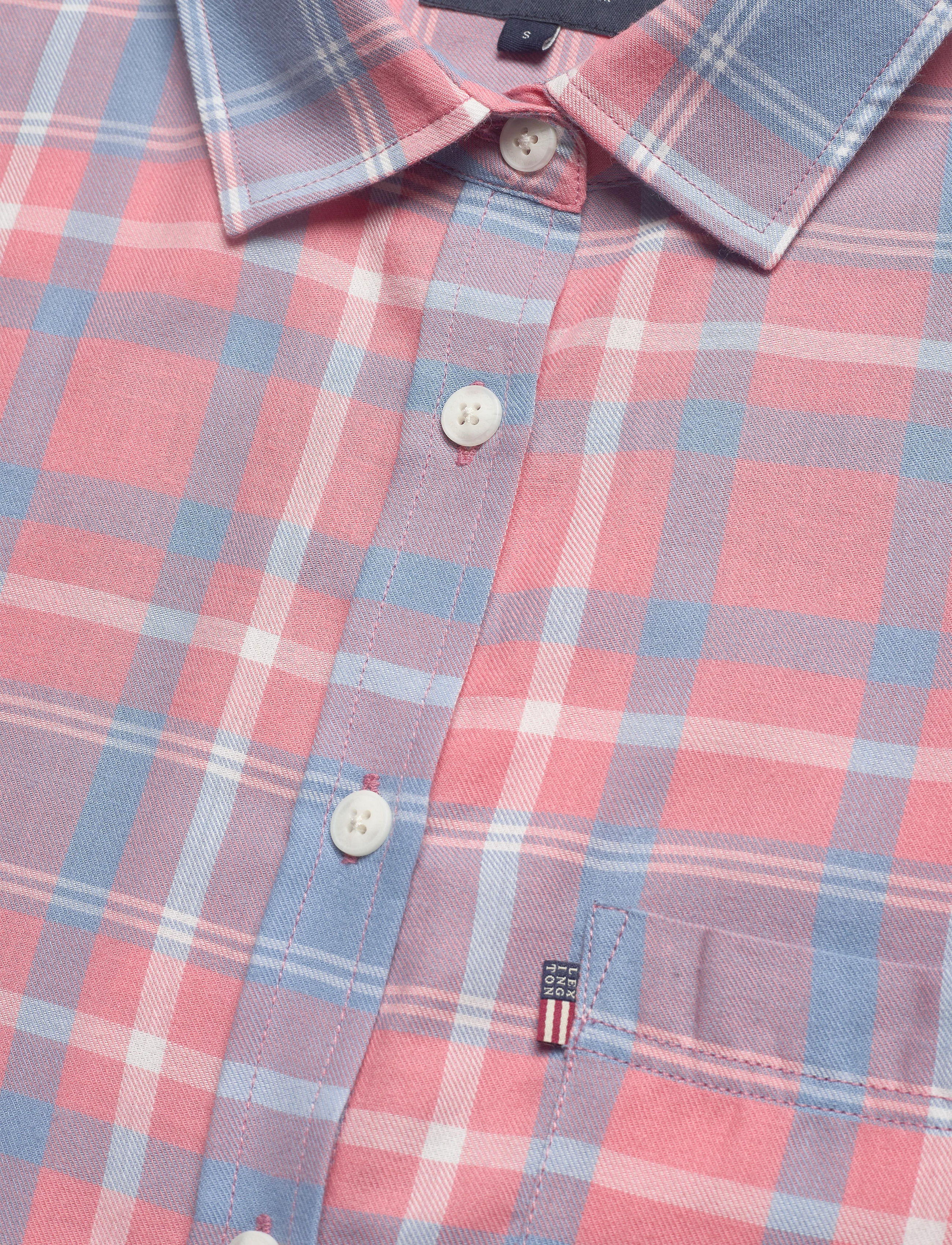 Lexington Clothing - Isa Flannel Shirt - pink multi check - 2