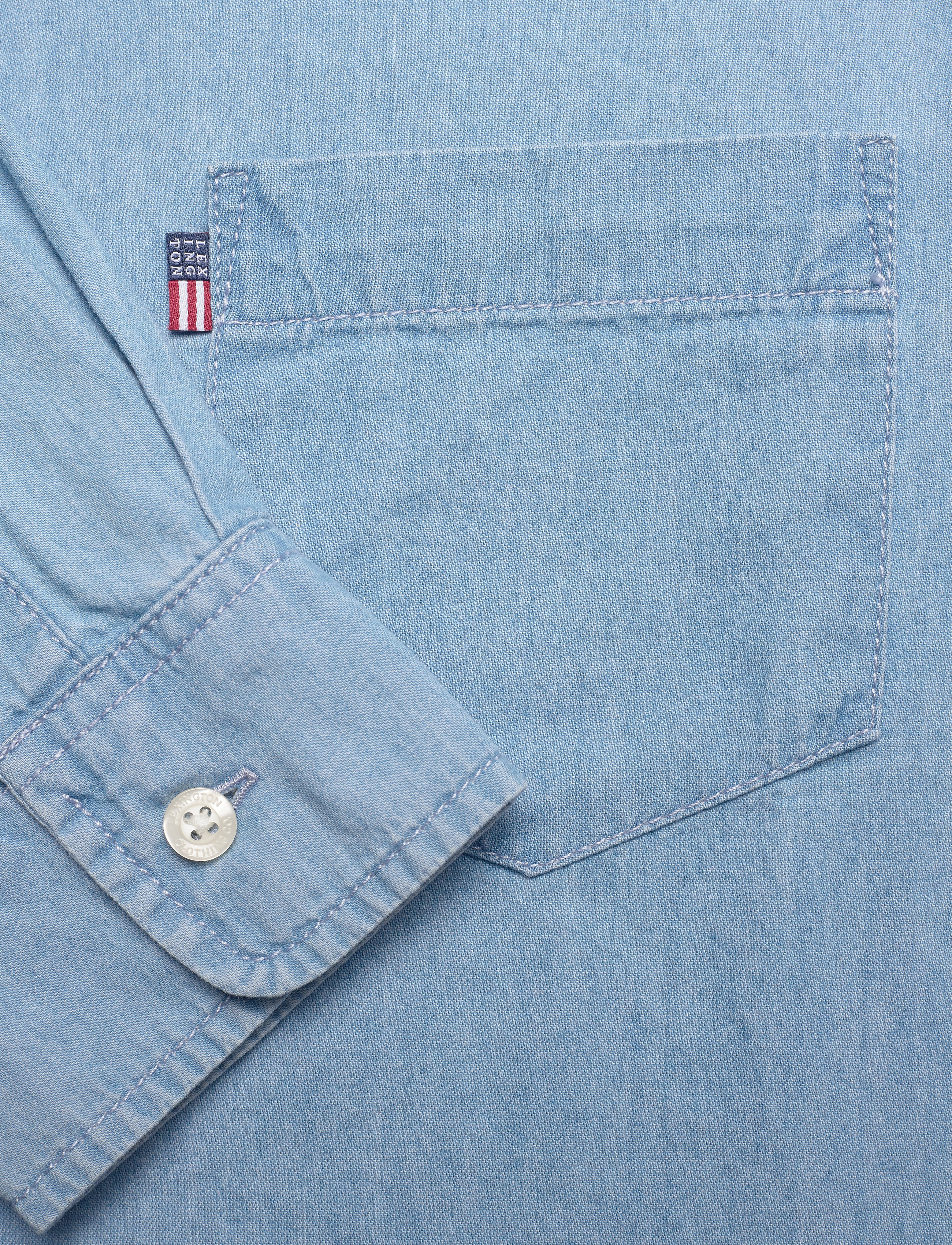 Lexington Clothing - Emily Denim Shirt - lt blue denim - 3