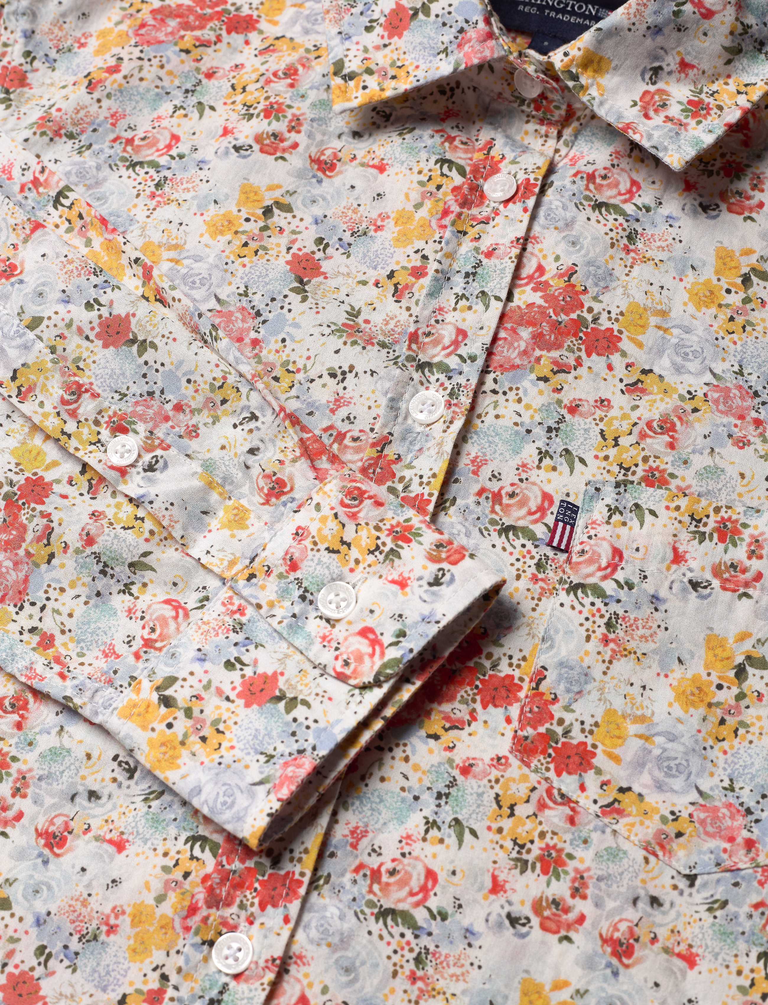 Lexington Clothing - Emily Printed Shirt - meadow print - 2