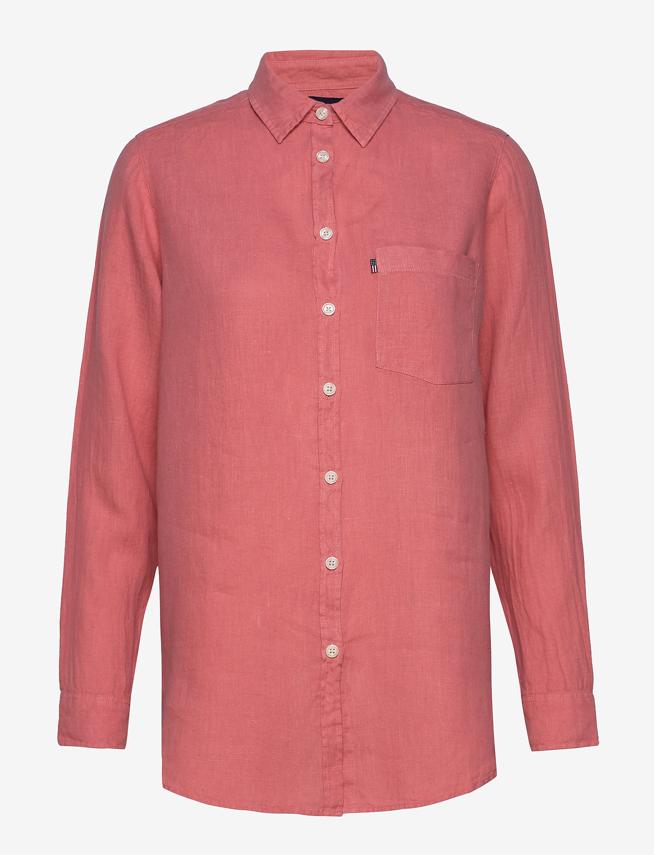 Lexington Clothing - Isa Linen Shirt - pink - 0