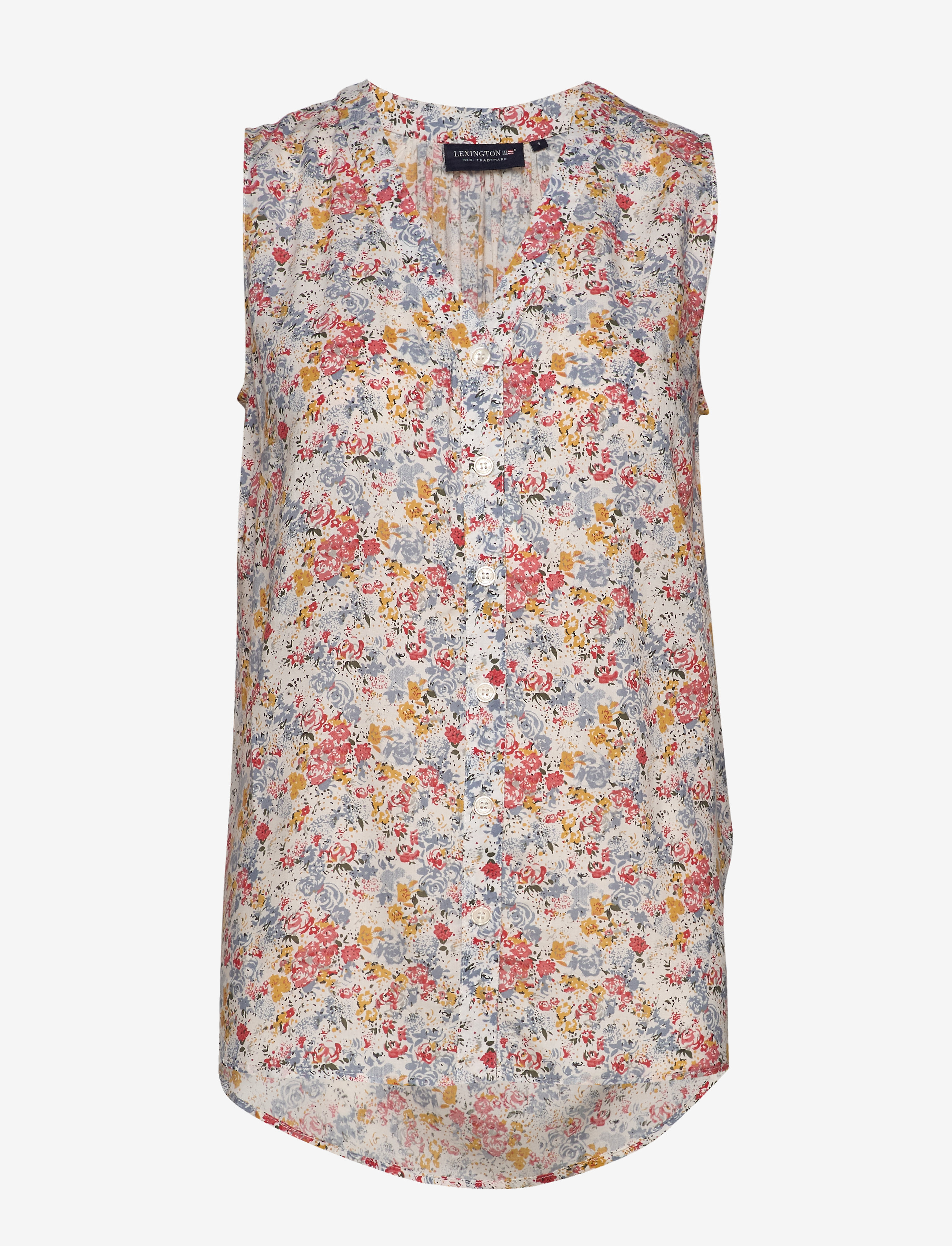 Lexington Clothing - Eve Printed Top - meadow print - 0