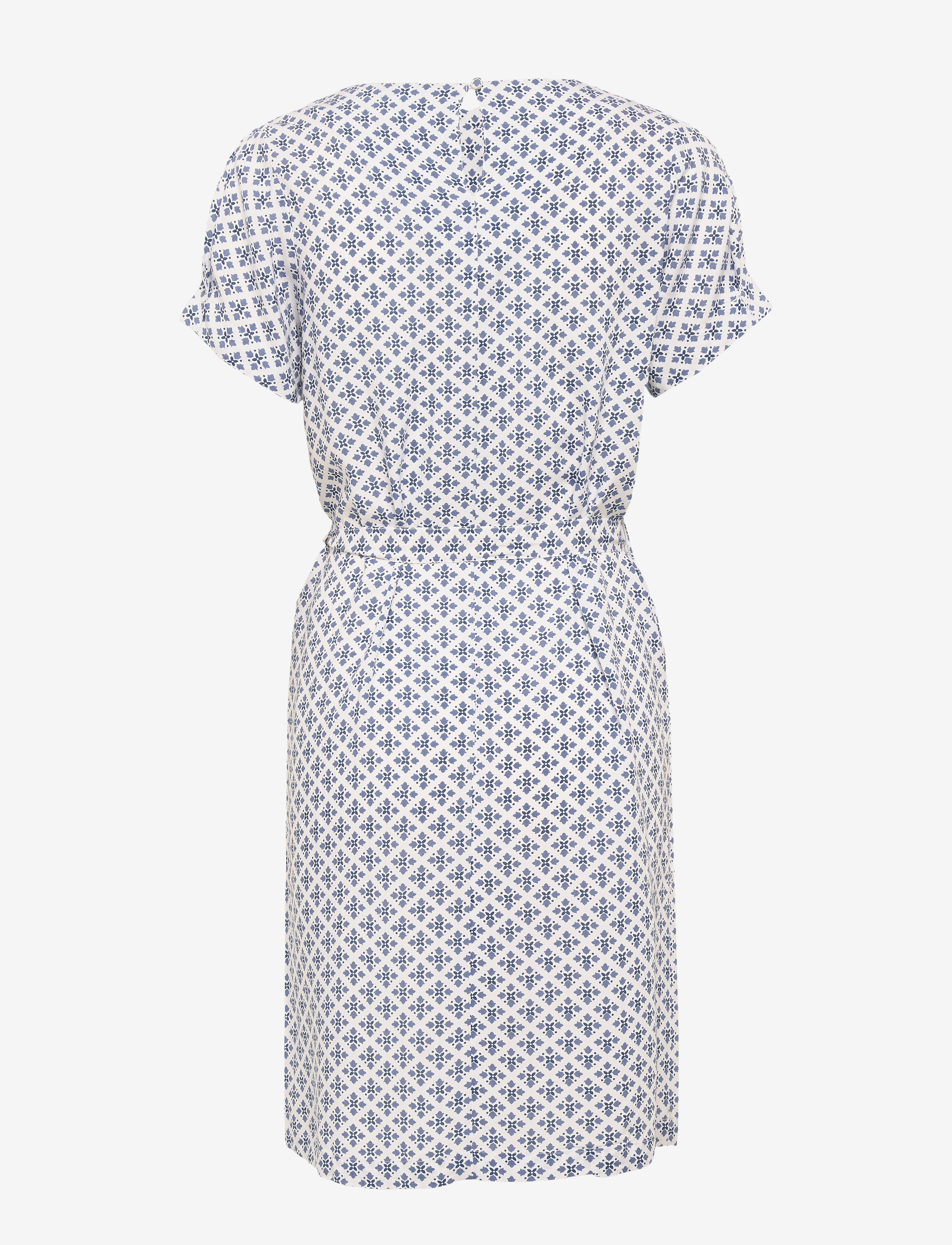 Lexington Clothing - Kristina Blue Flower Dress - blue flower print - 1