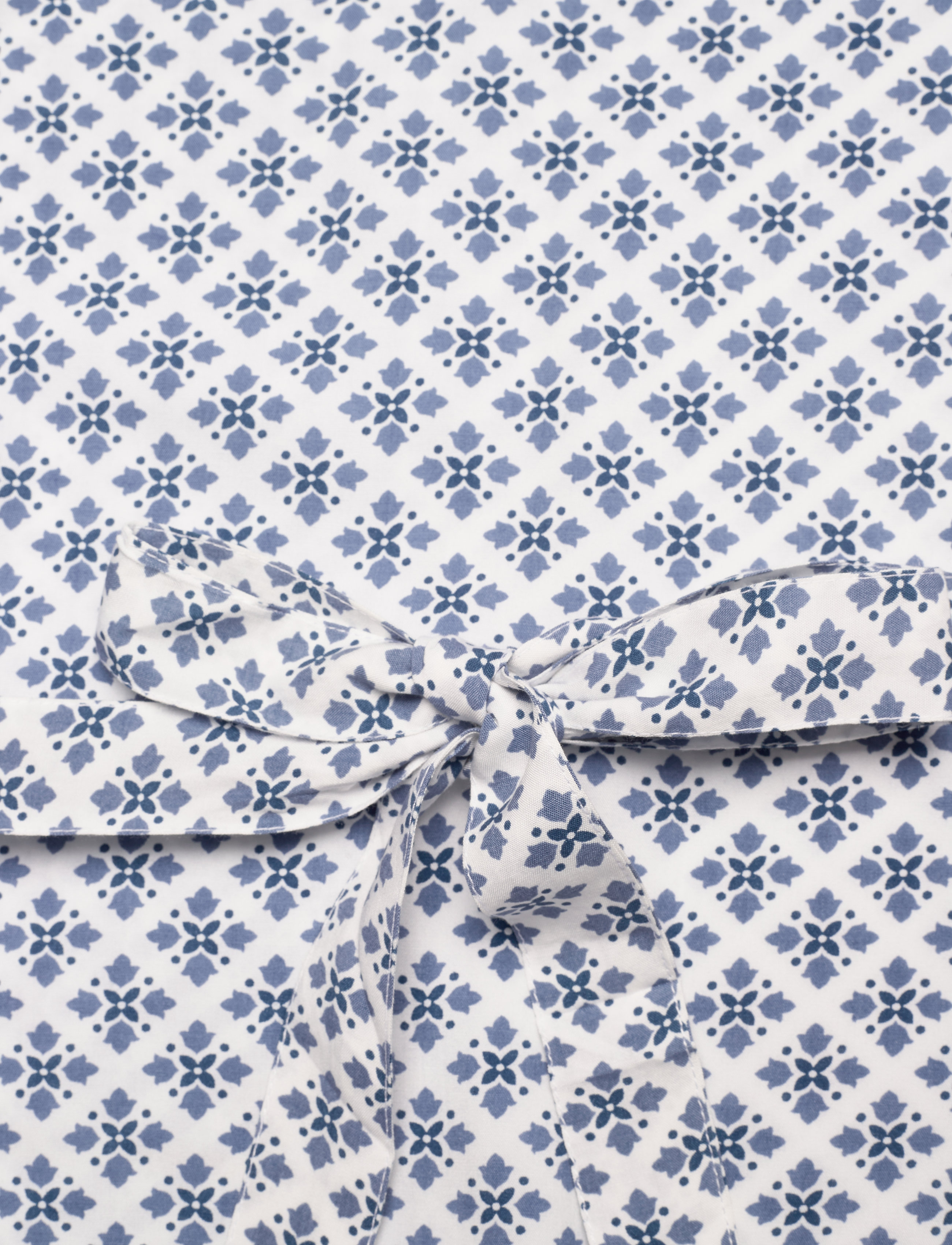 Lexington Clothing - Kristina Blue Flower Dress - blue flower print - 4