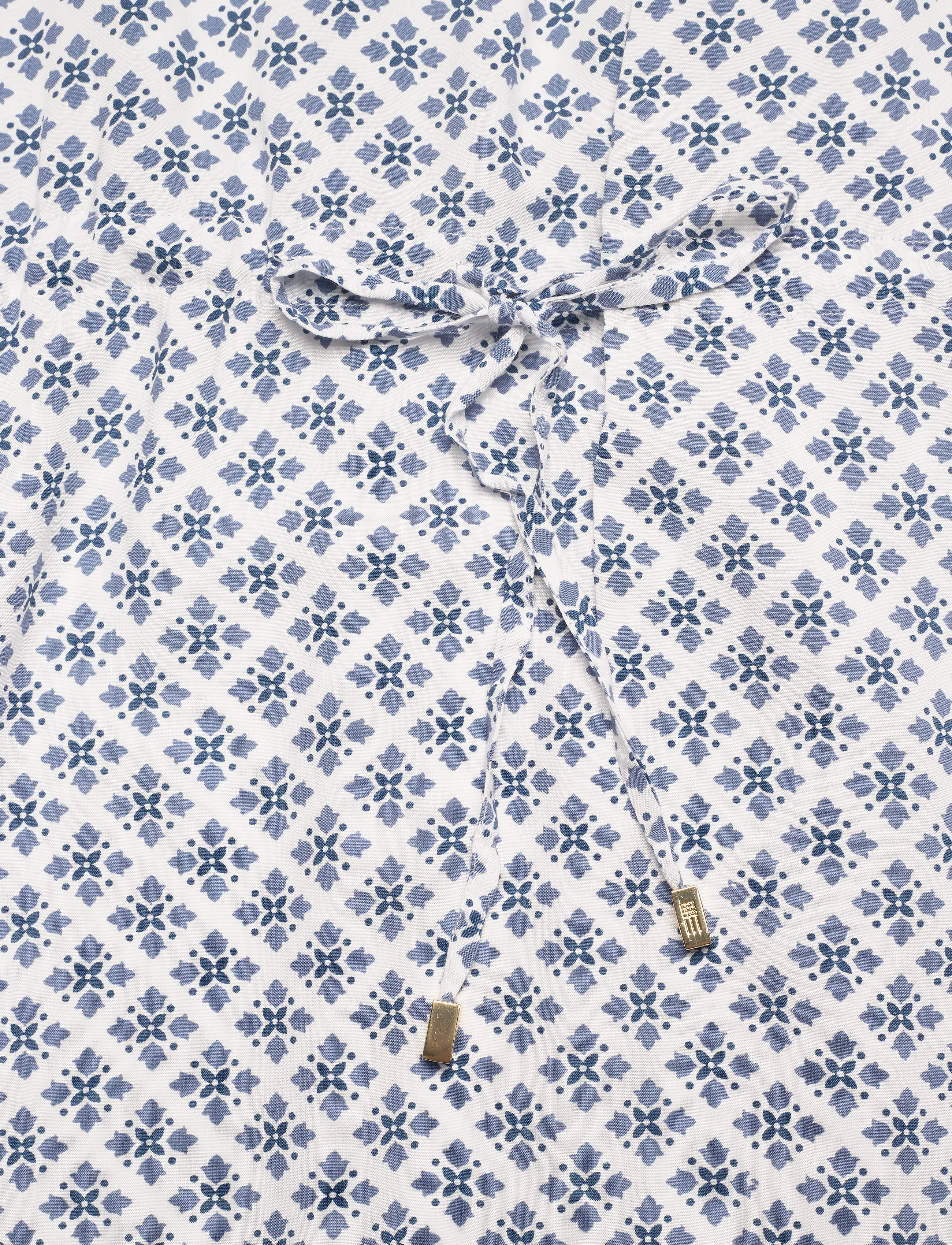 Lexington Clothing - Rebecca Blue Flower Dress - blue flower print - 3