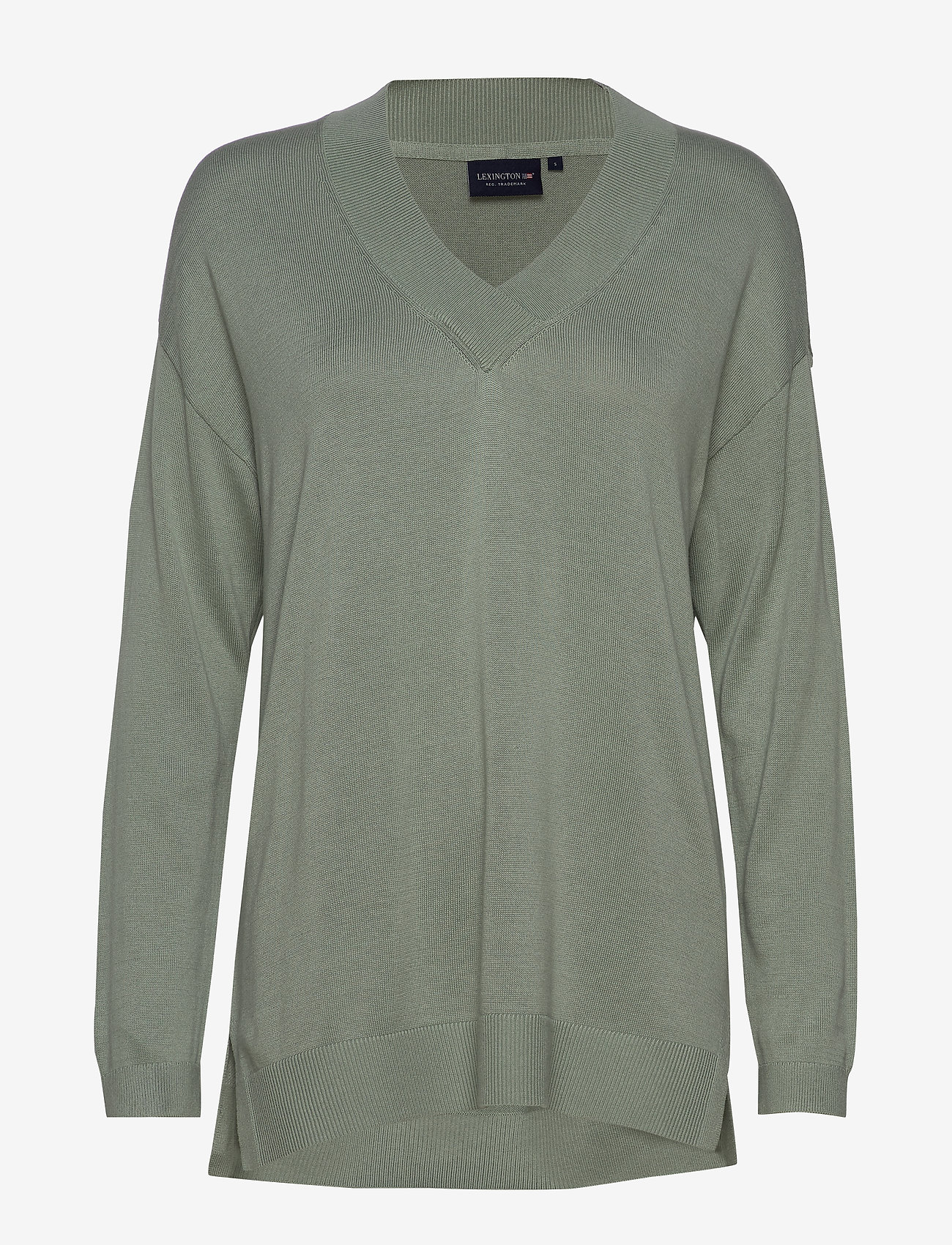 Lexington Clothing - Ana V-neck Sweater - green - 0