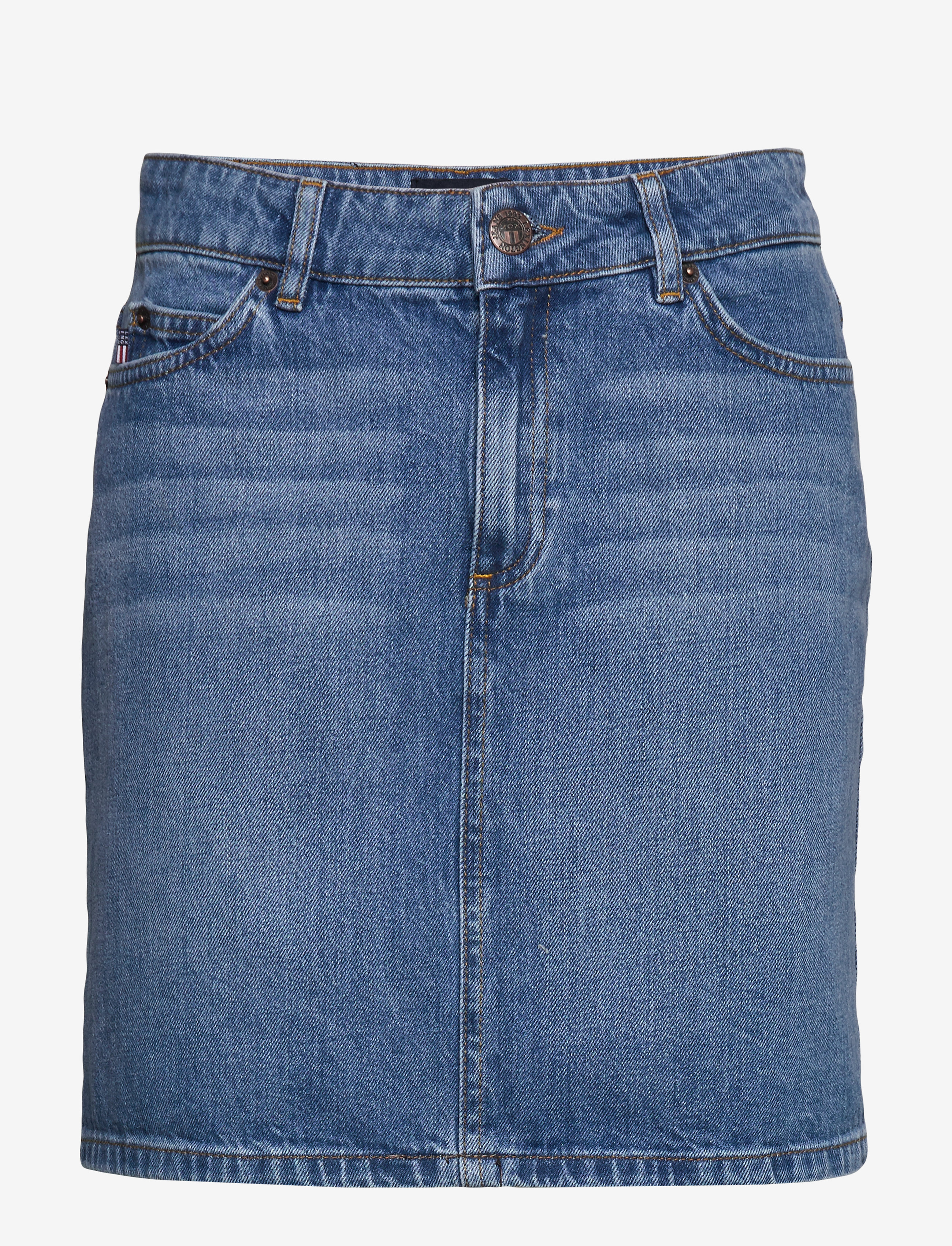 Lexington Clothing - Alexa Blue Denim Skirt - lt blue denim - 0