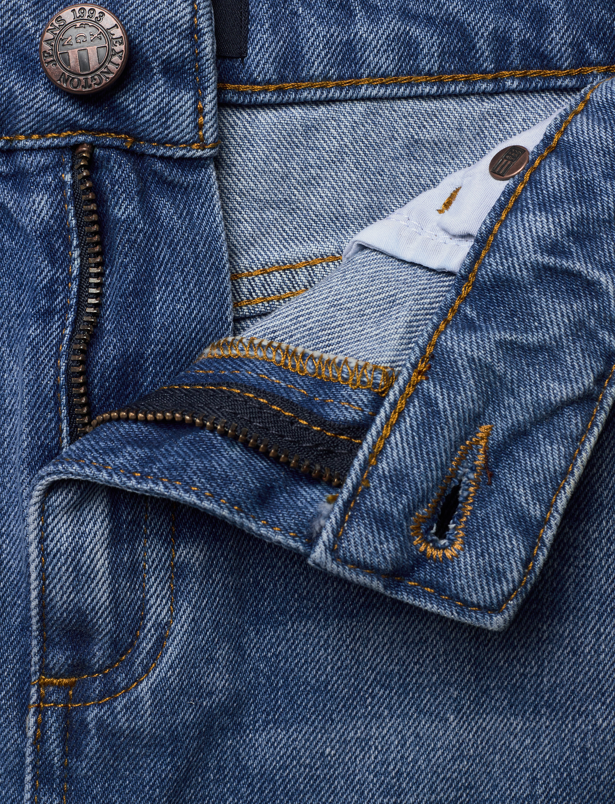 Lexington Clothing - Alexa Blue Denim Skirt - lt blue denim - 3