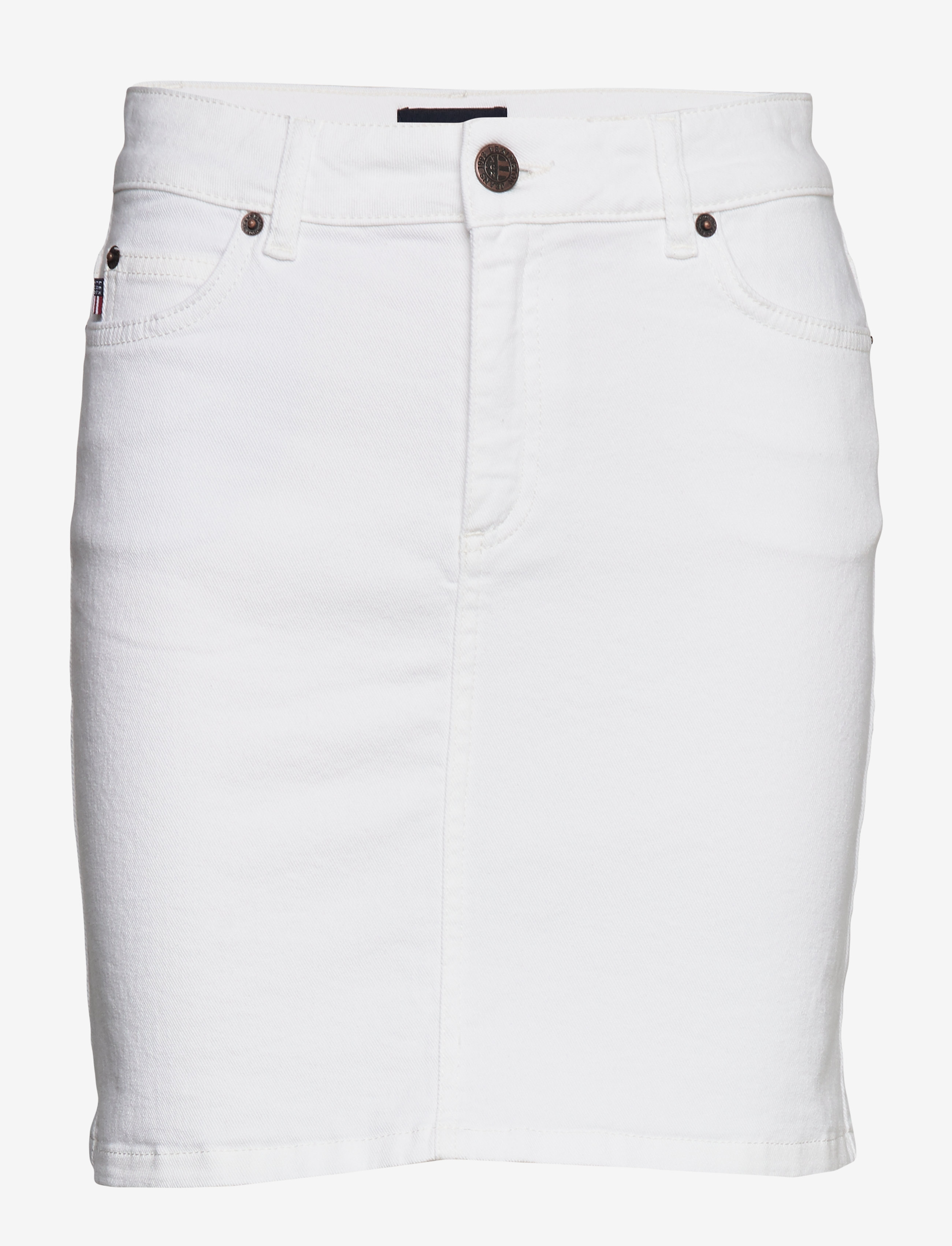 Lexington Clothing - Alexa White Denim Skirt - white - 0