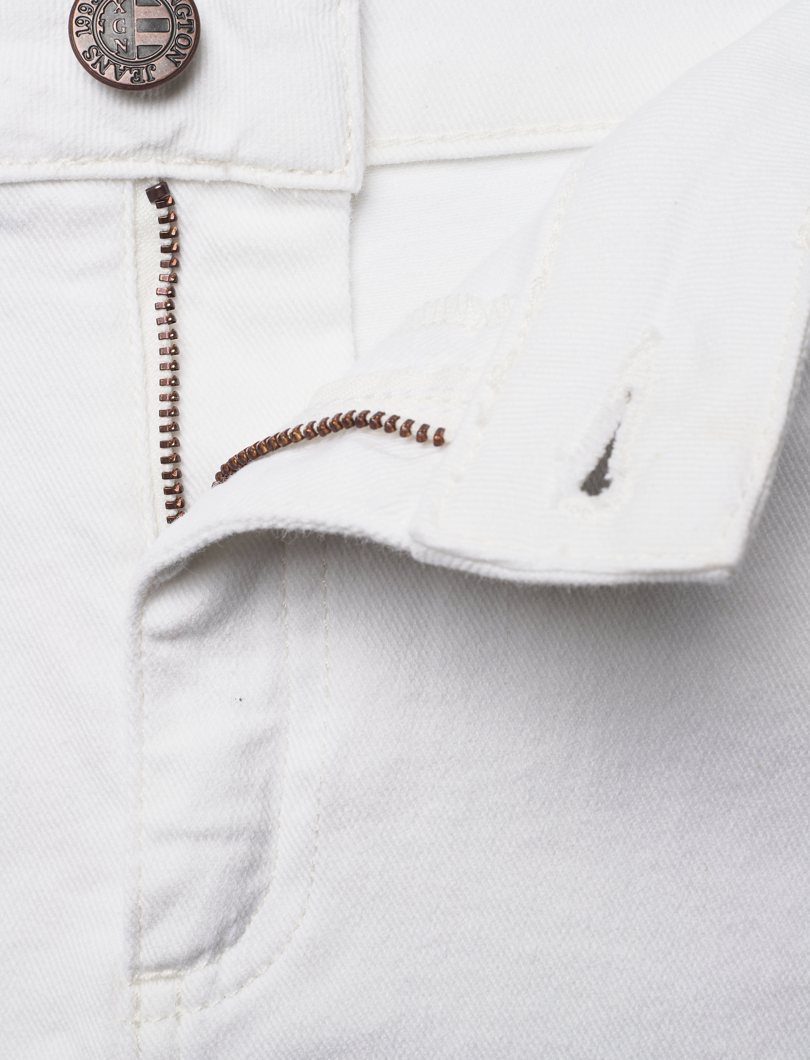 Lexington Clothing - Alexa White Denim Skirt - white - 3