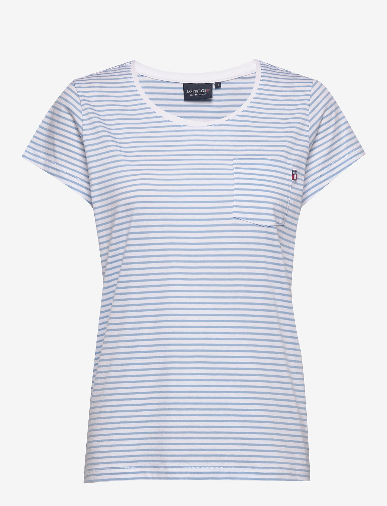 LT BLUE/WHITE STRIPE