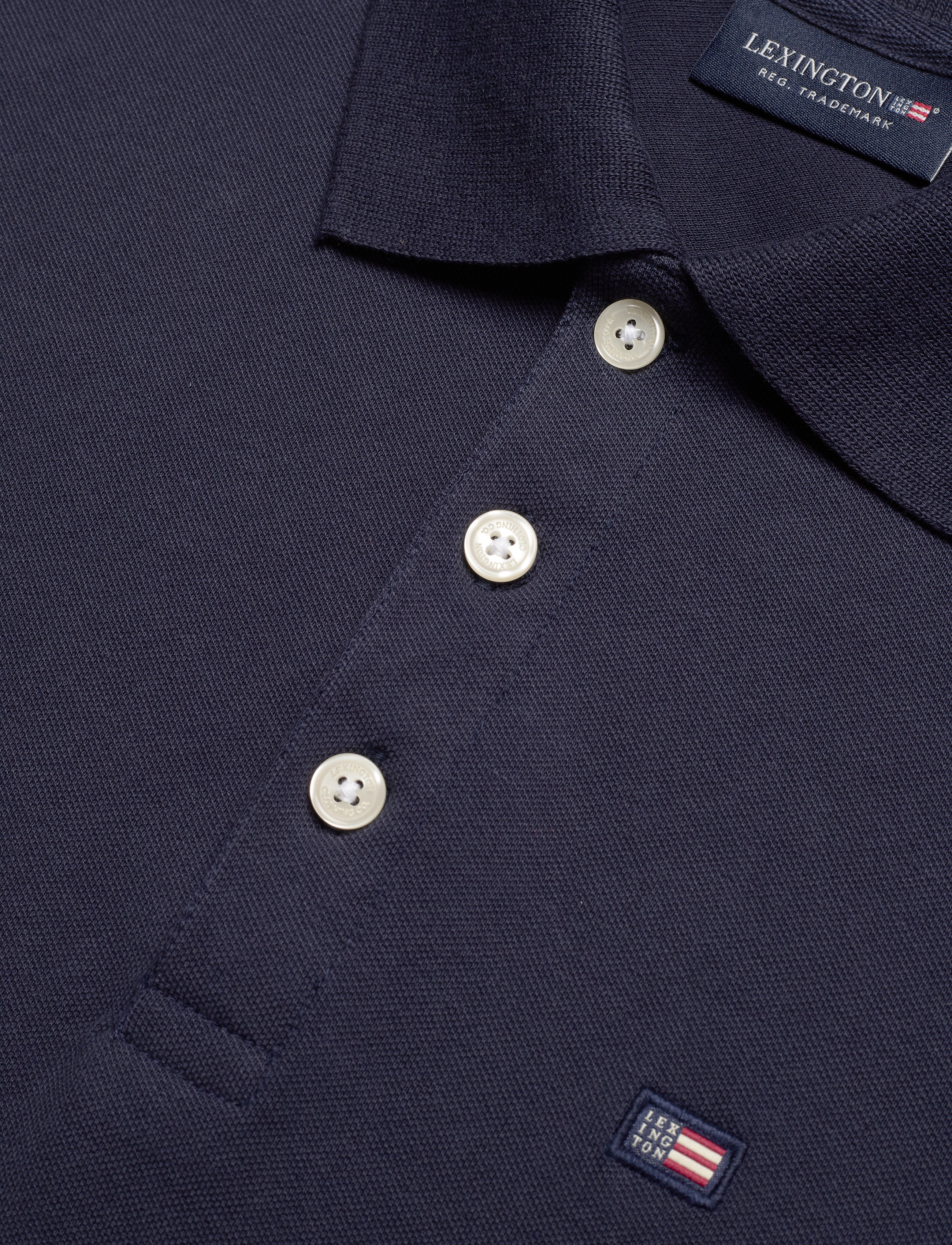 Lexington Clothing - Jess Pique Polo Shirt - dark blue - 2