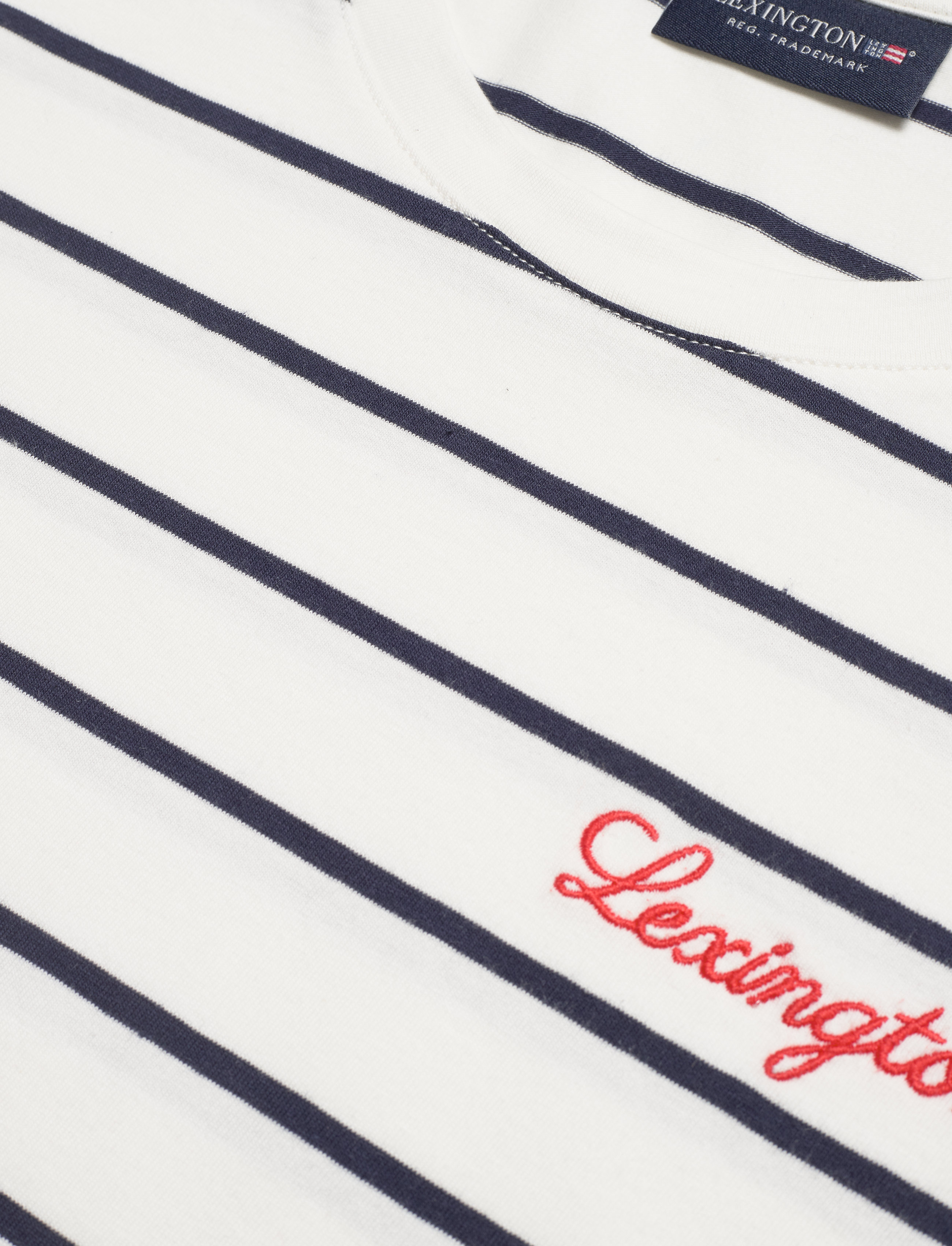 Lexington Clothing - Rachel Stripe Tee - blue/white stripe - 2