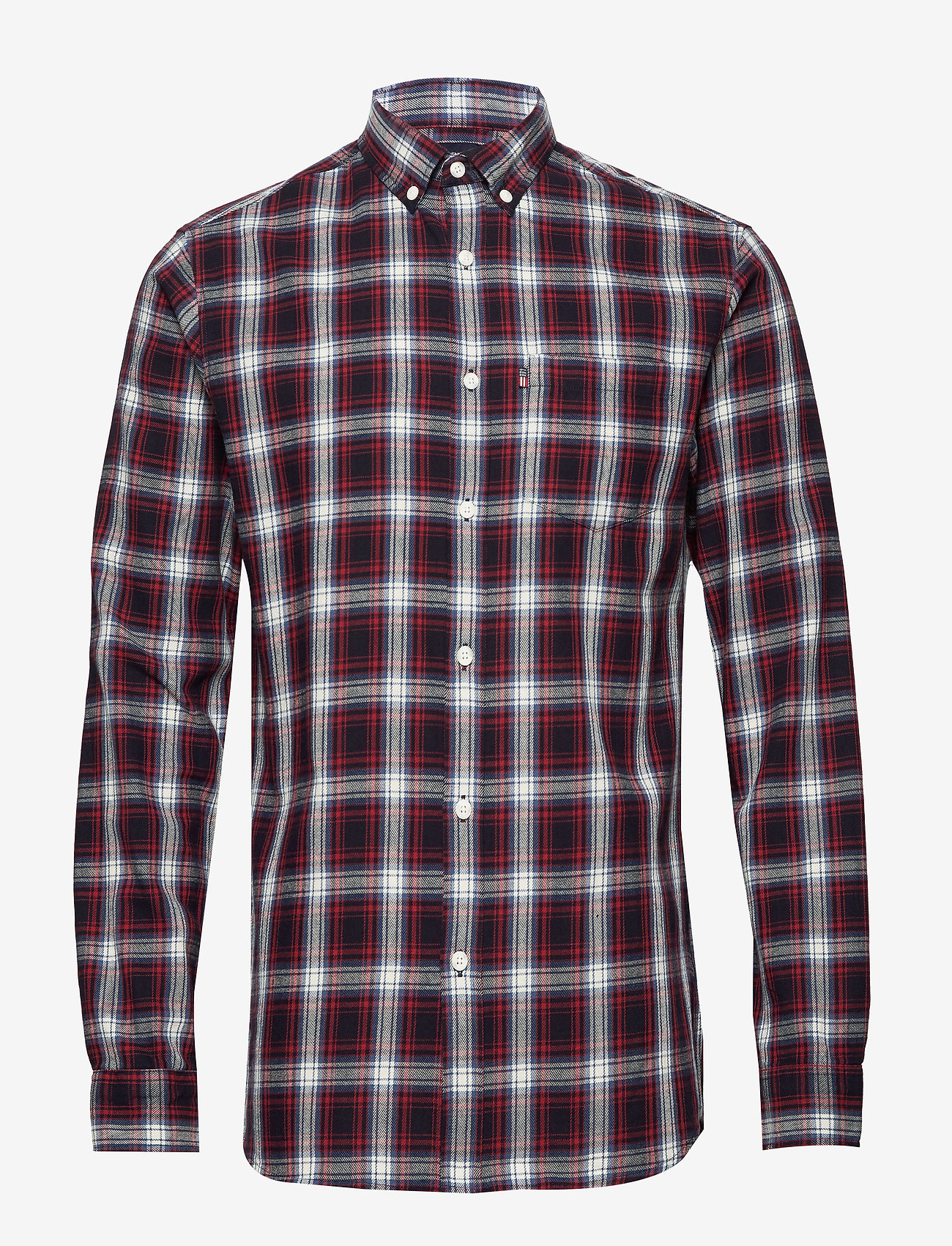 Lexington Clothing - Clive Checked Shirt - red multi check - 0