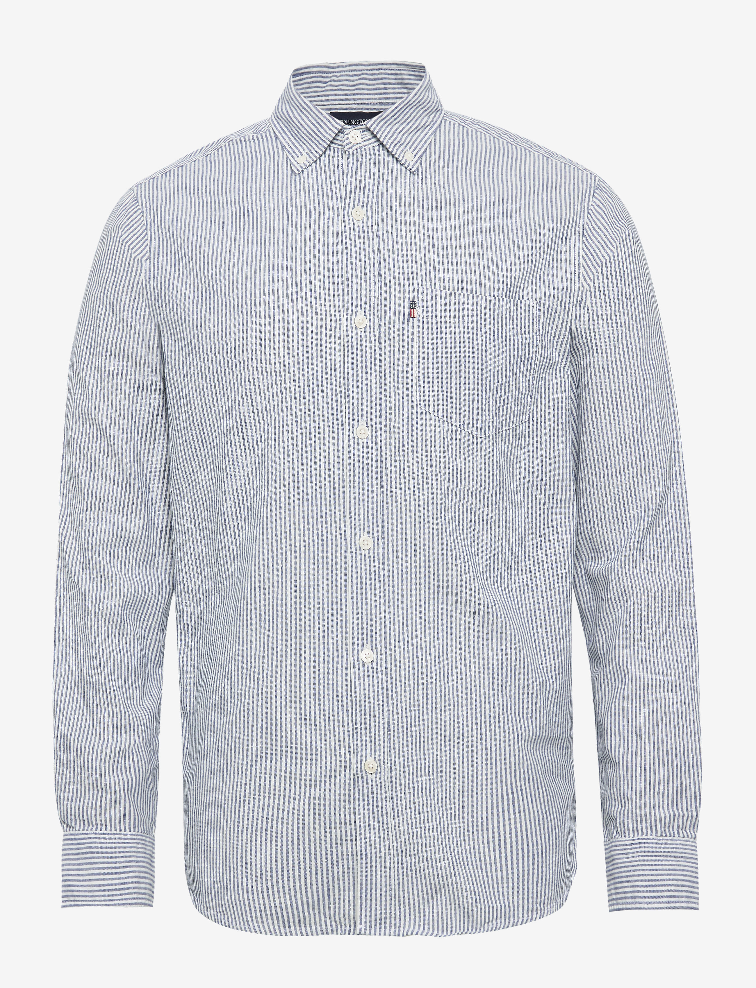 Lexington Clothing - Stewart Shirt - blue/white stripe - 0