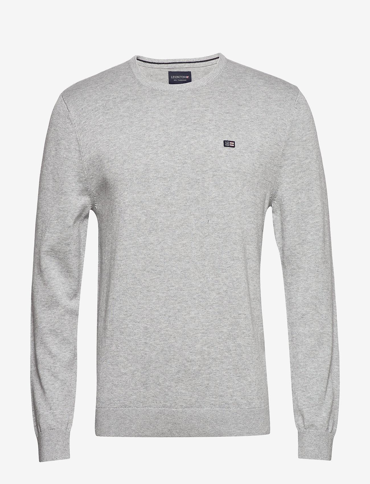 Lexington Clothing - Bradley Crew Neck Sweater - gray melange - 0