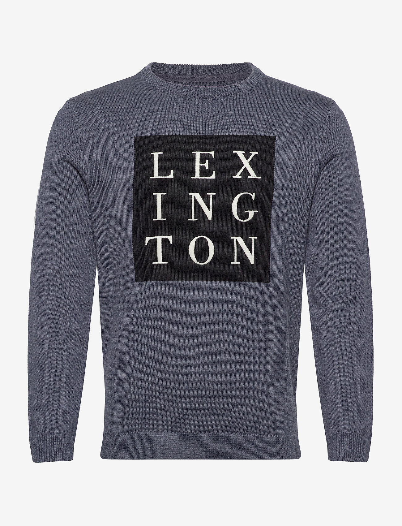 Lexington Clothing - Luis Sweater - blue melange - 0